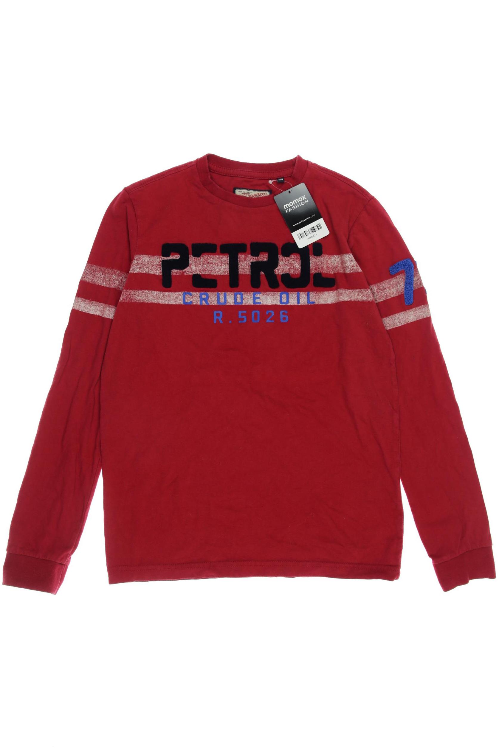 

Petrol Industries Herren Langarmshirt, rot, Gr. 164