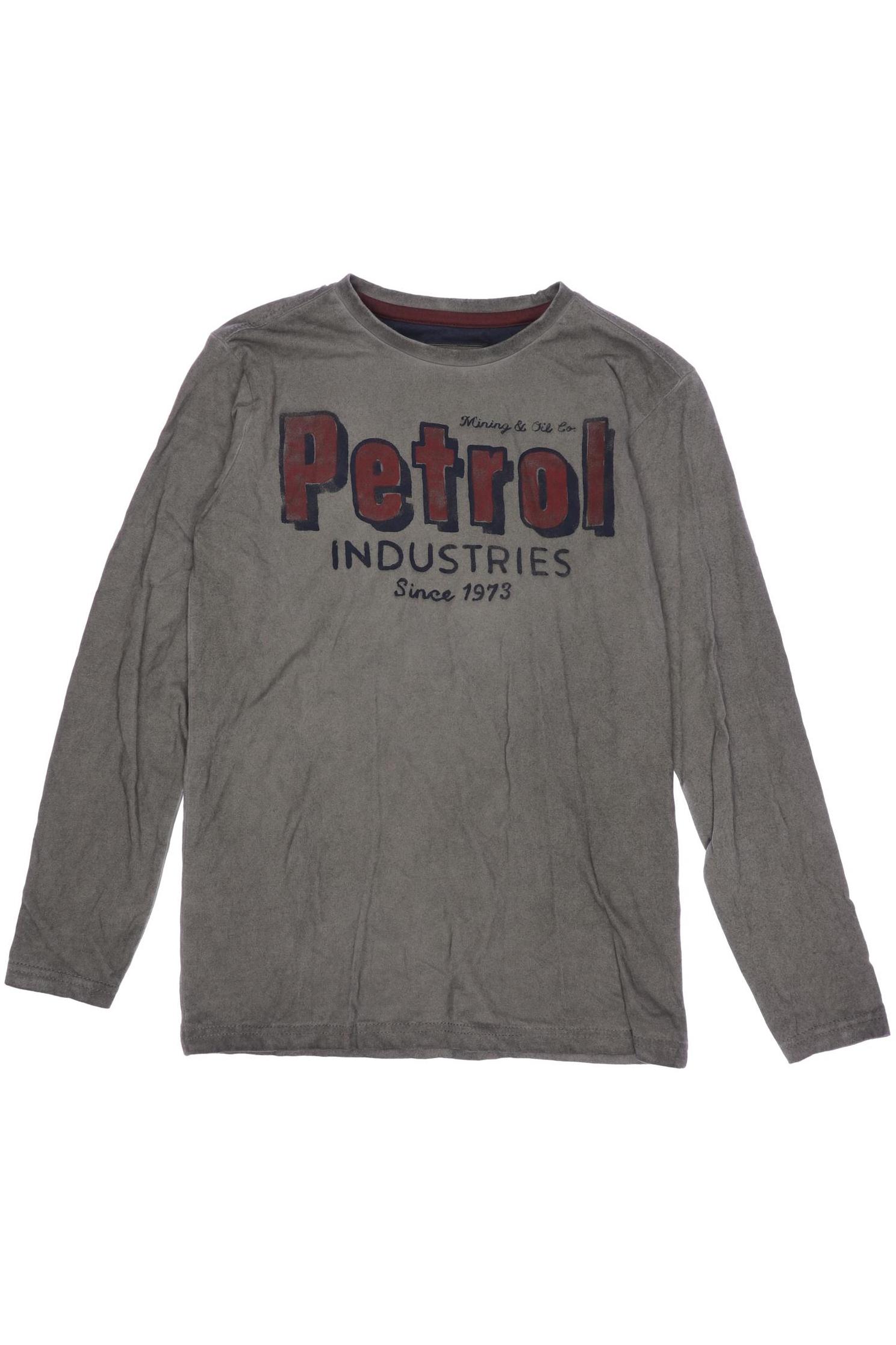 

Petrol Industries Herren Langarmshirt, grau, Gr. 140