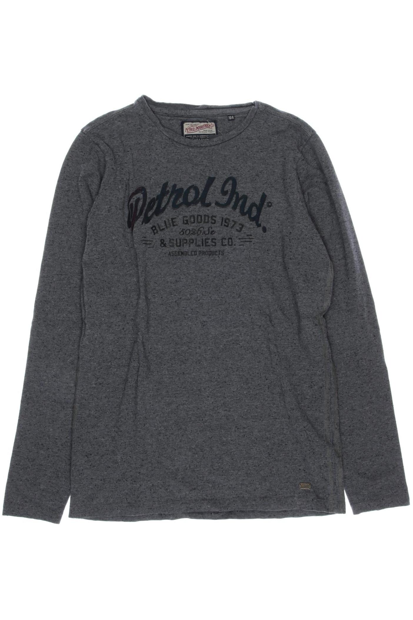 

Petrol Industries Herren Langarmshirt, grau, Gr. 164