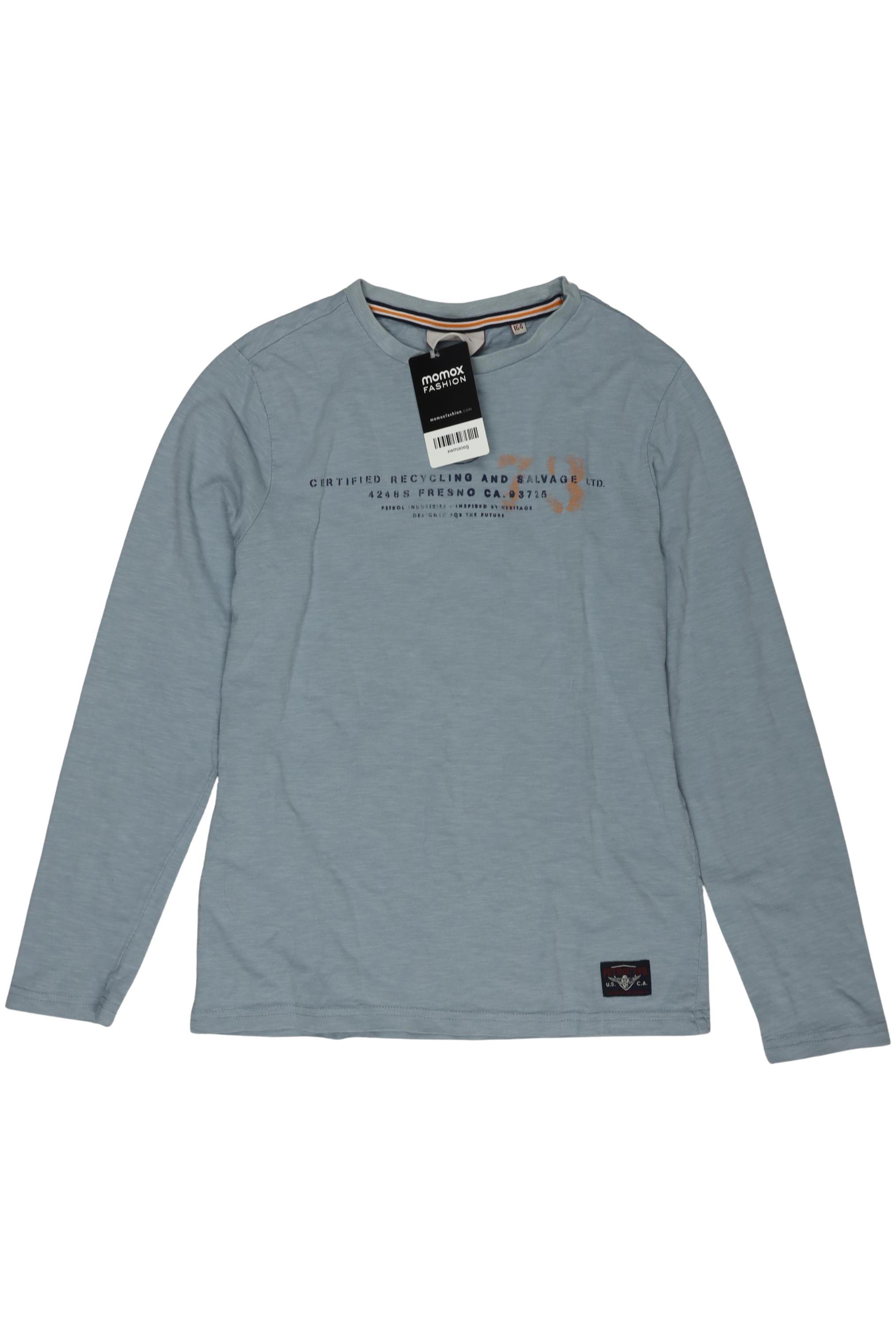 

Petrol Industries Herren Langarmshirt, hellblau, Gr. 164