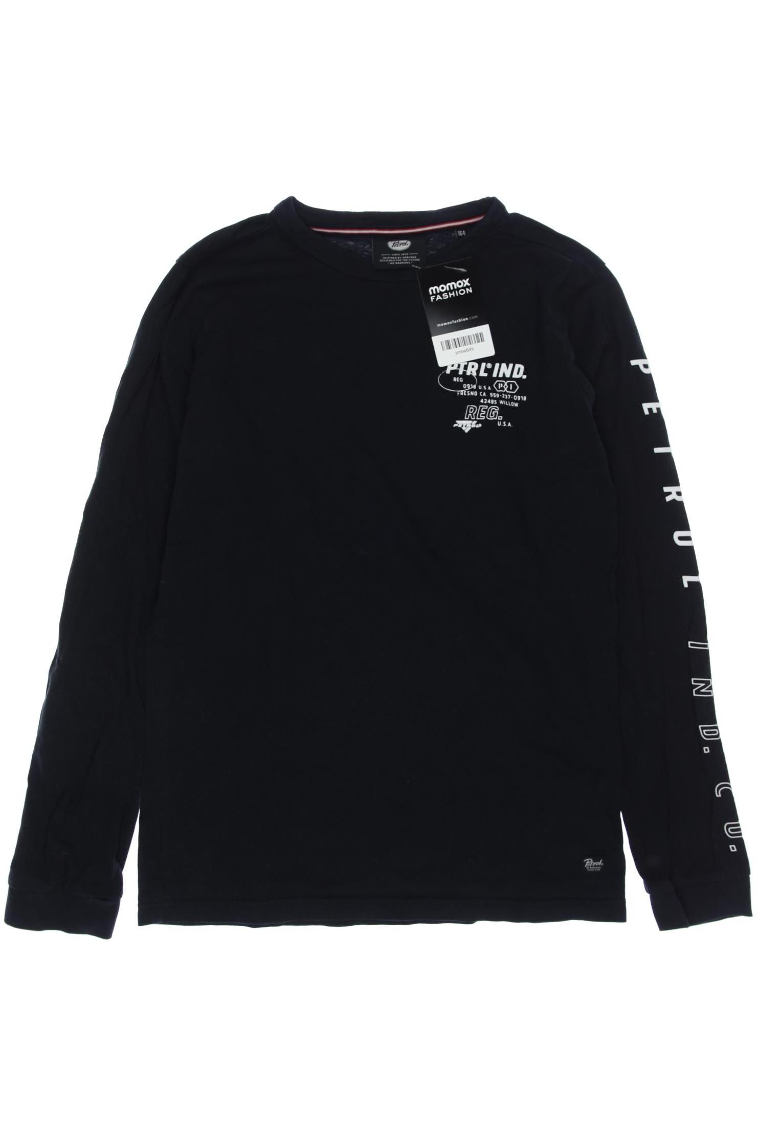

Petrol Industries Herren Langarmshirt, schwarz, Gr. 164