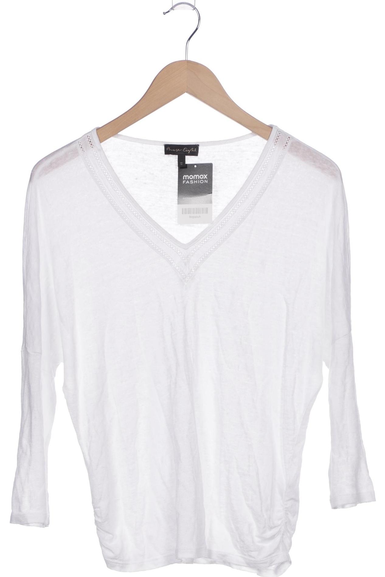 

Phase Eight Damen Langarmshirt, weiß, Gr. 12