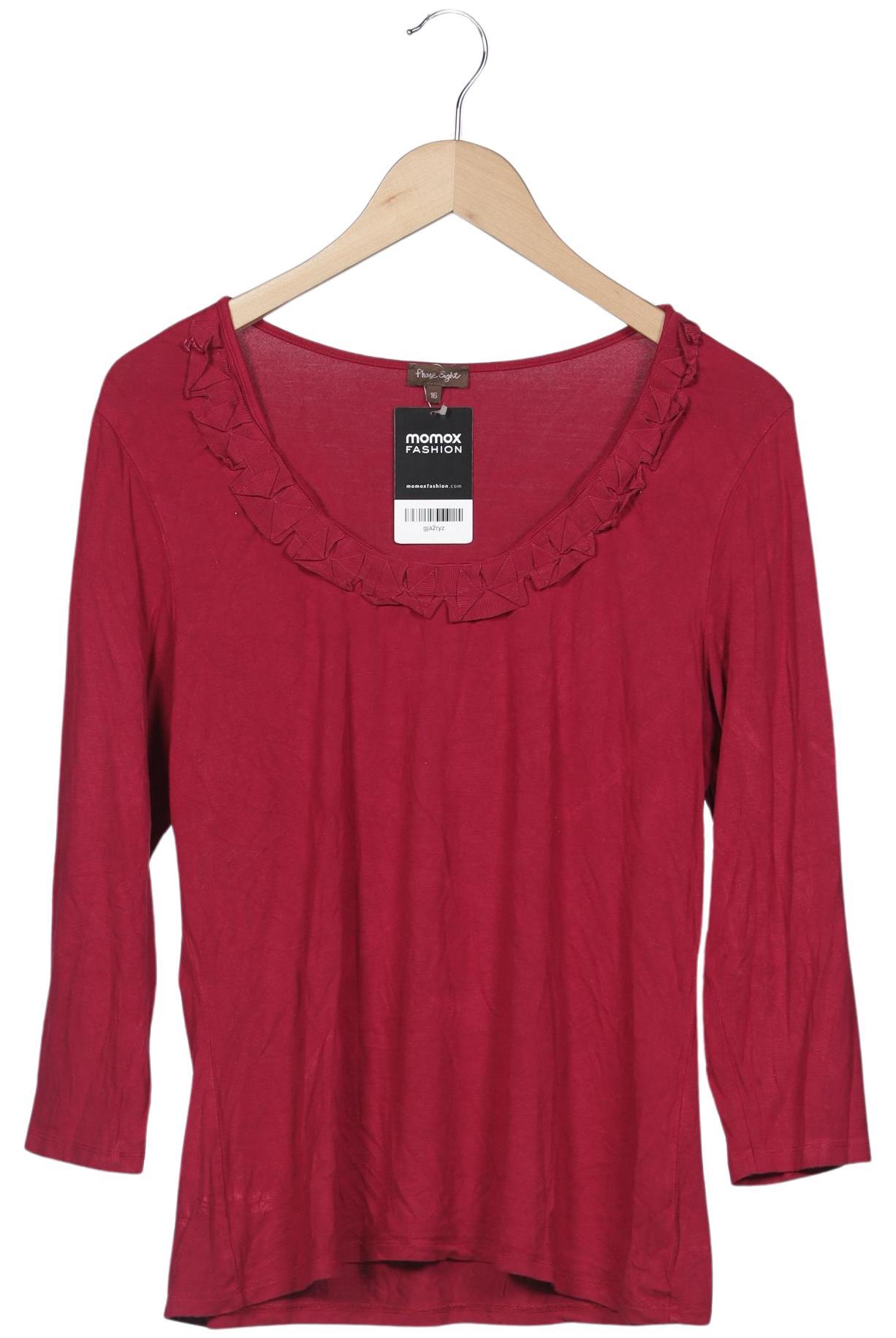 

Phase Eight Damen Langarmshirt, bordeaux, Gr. 16