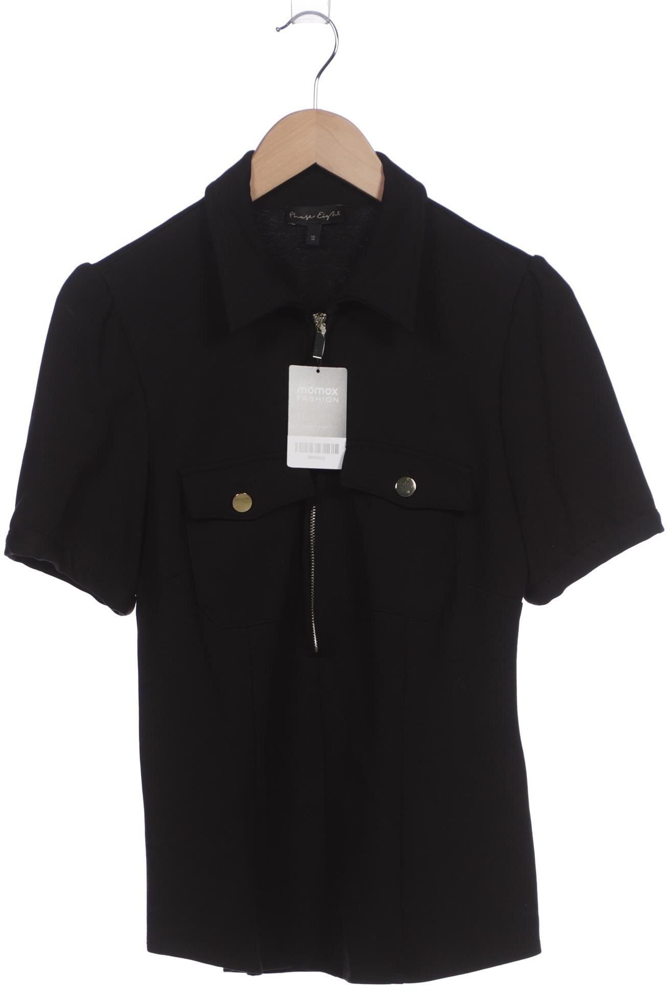 

Phase Eight Damen Poloshirt, schwarz, Gr. 14
