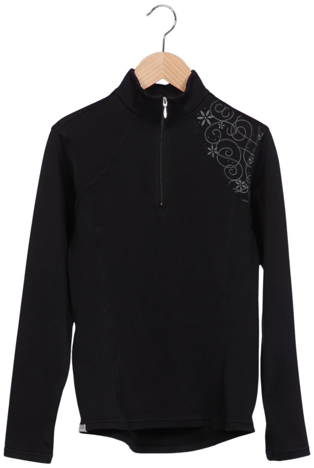 

phenix Damen Langarmshirt, schwarz, Gr. 34