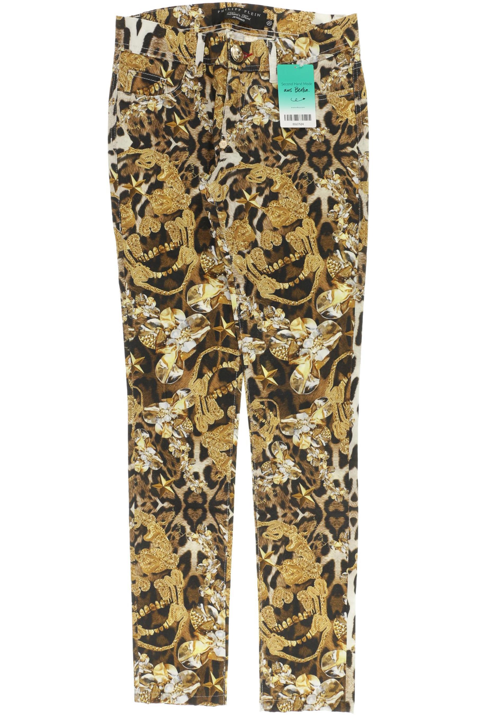 

Philipp Plein Damen Stoffhose, braun, Gr. 25