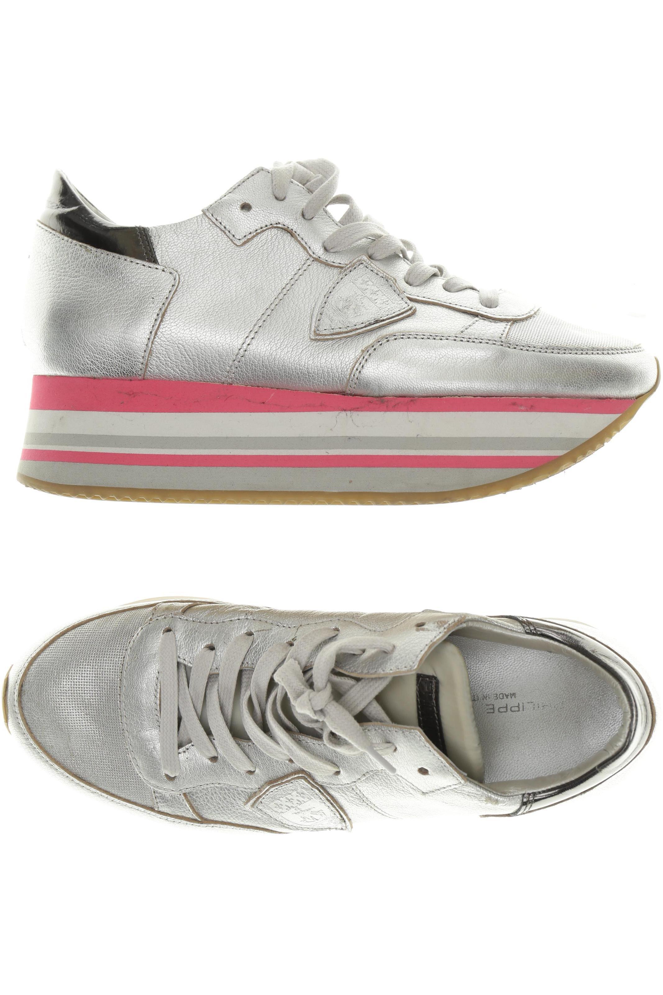 

Philippe Model Damen Sneakers, silber, Gr. 38