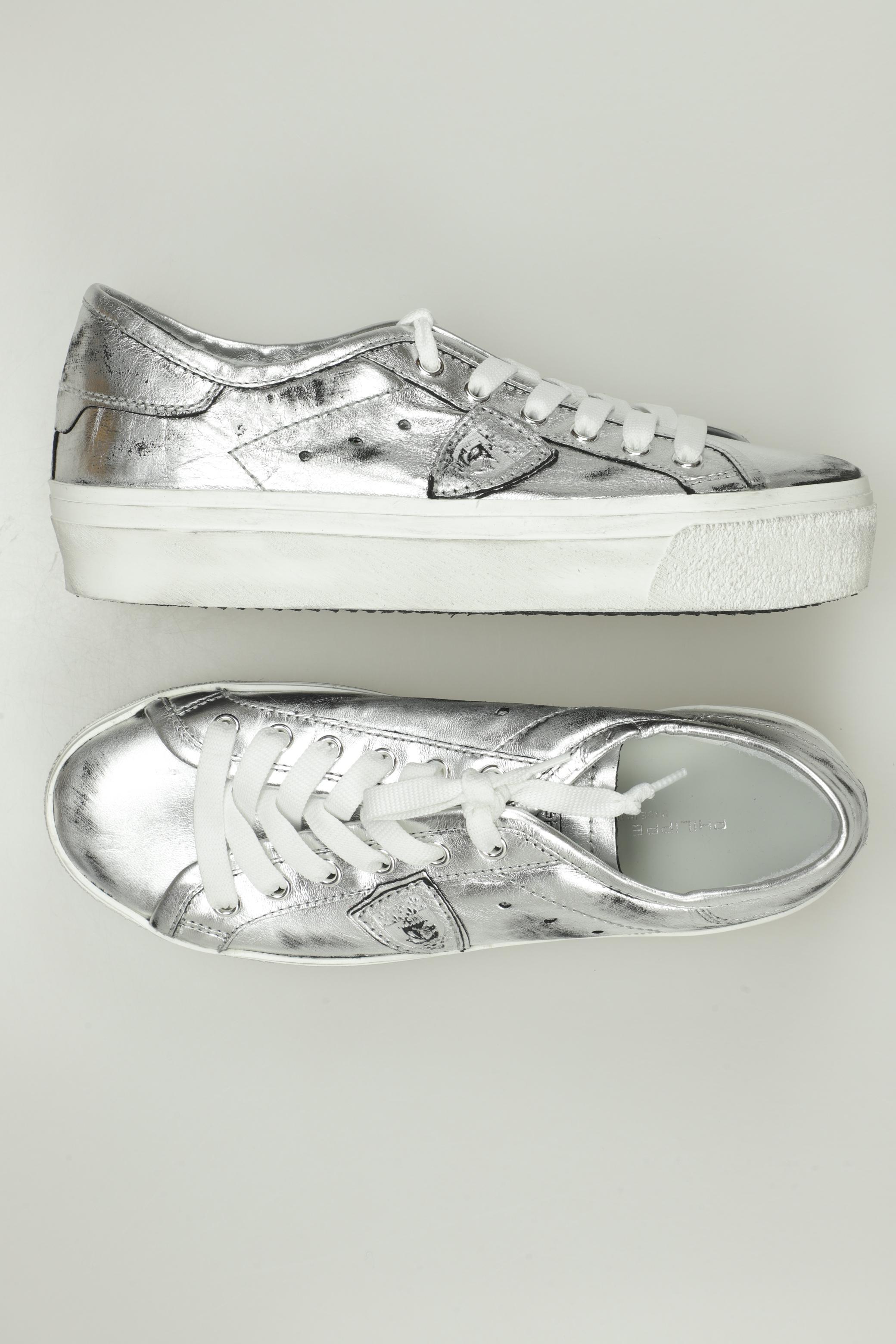 

Philippe Model Damen Sneakers, silber, Gr. 38