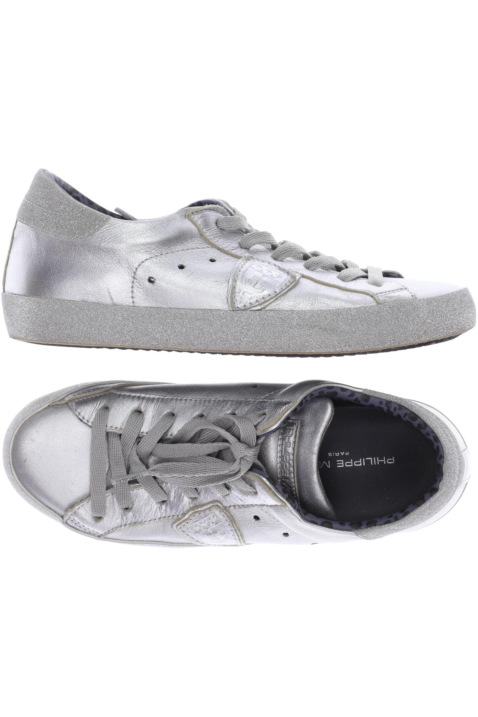 

Philippe Model Damen Sneakers, silber, Gr. 35