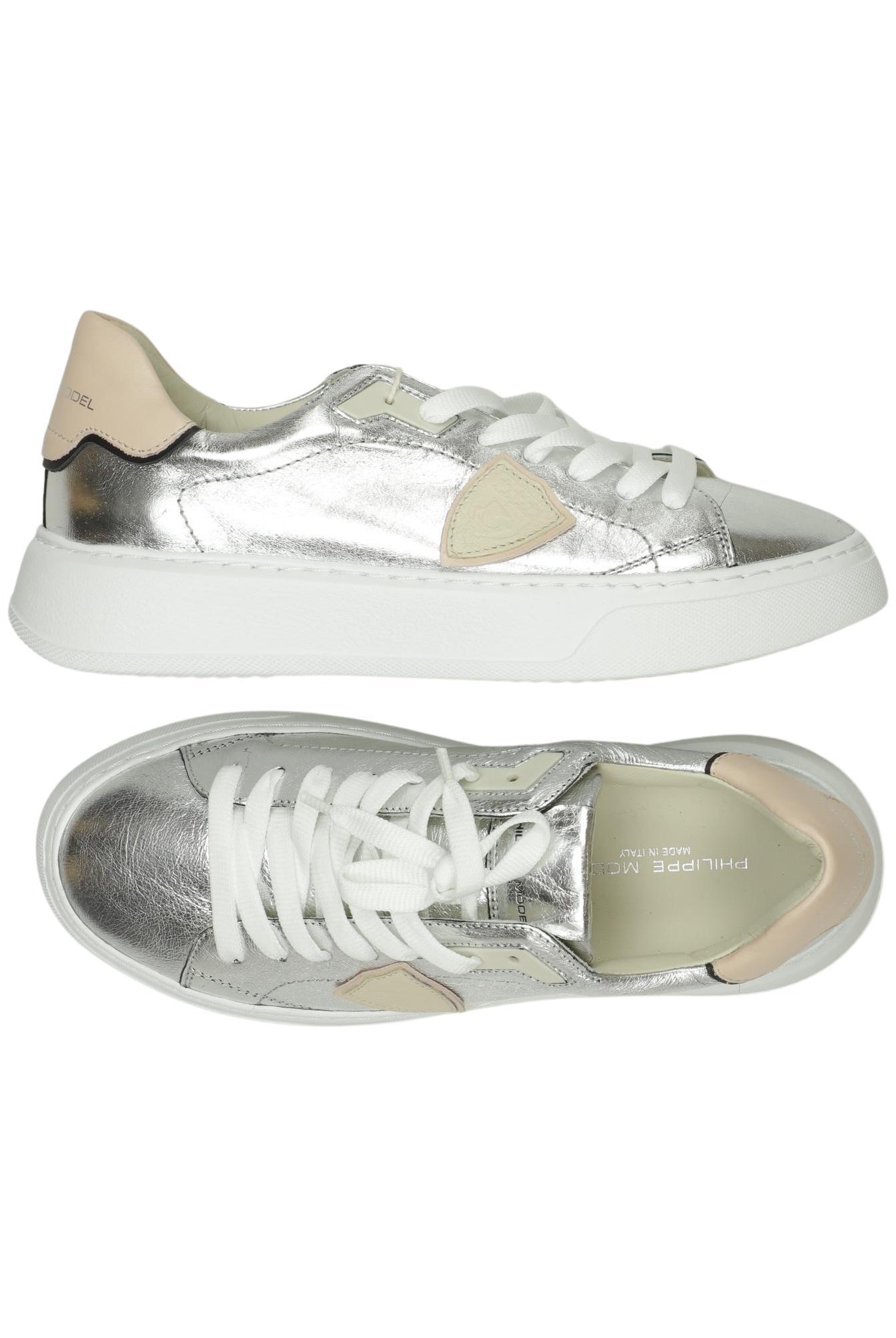 

Philippe Model Damen Sneakers, silber, Gr. 39