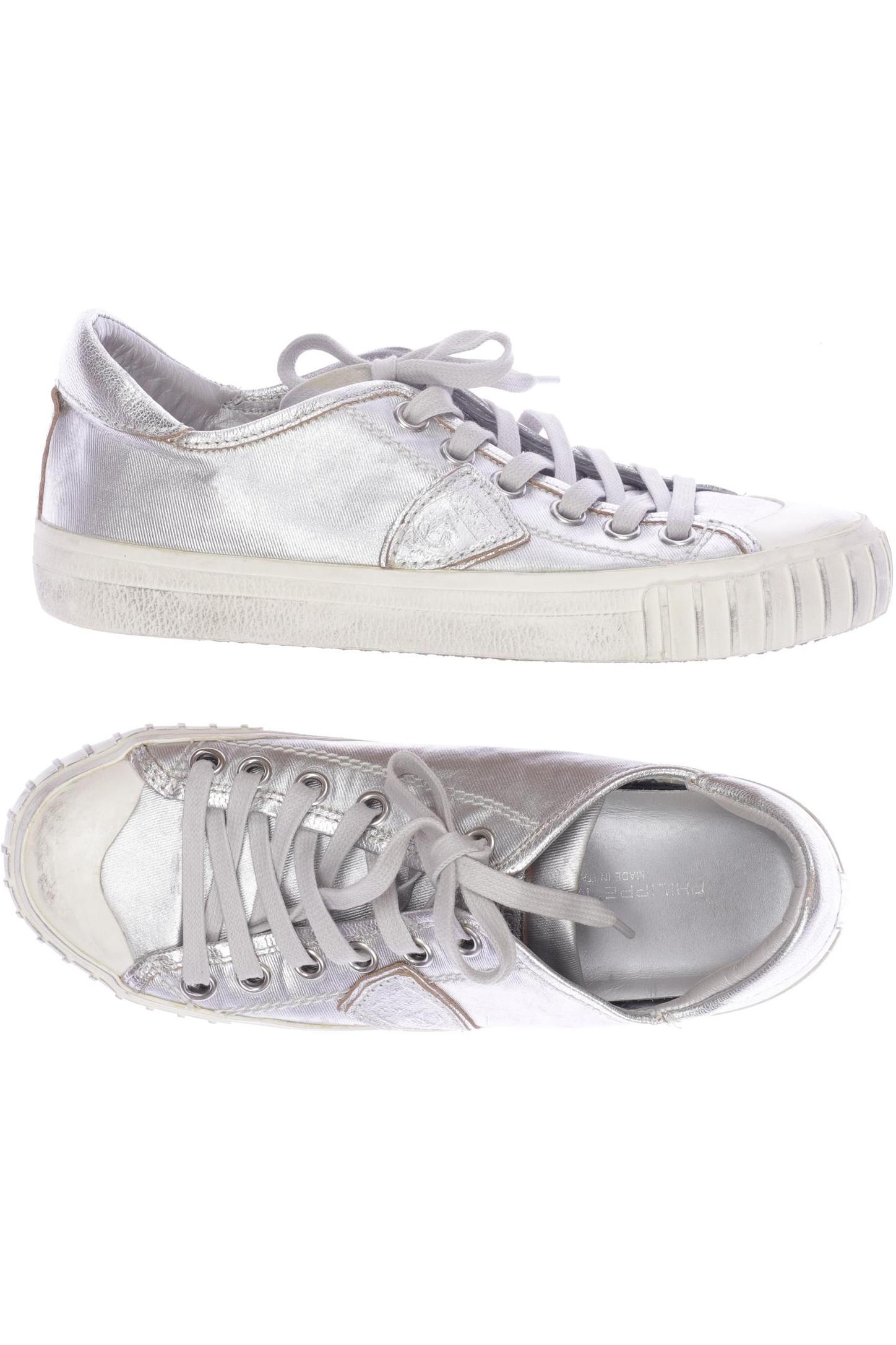 

Philippe Model Damen Sneakers, silber, Gr. 37