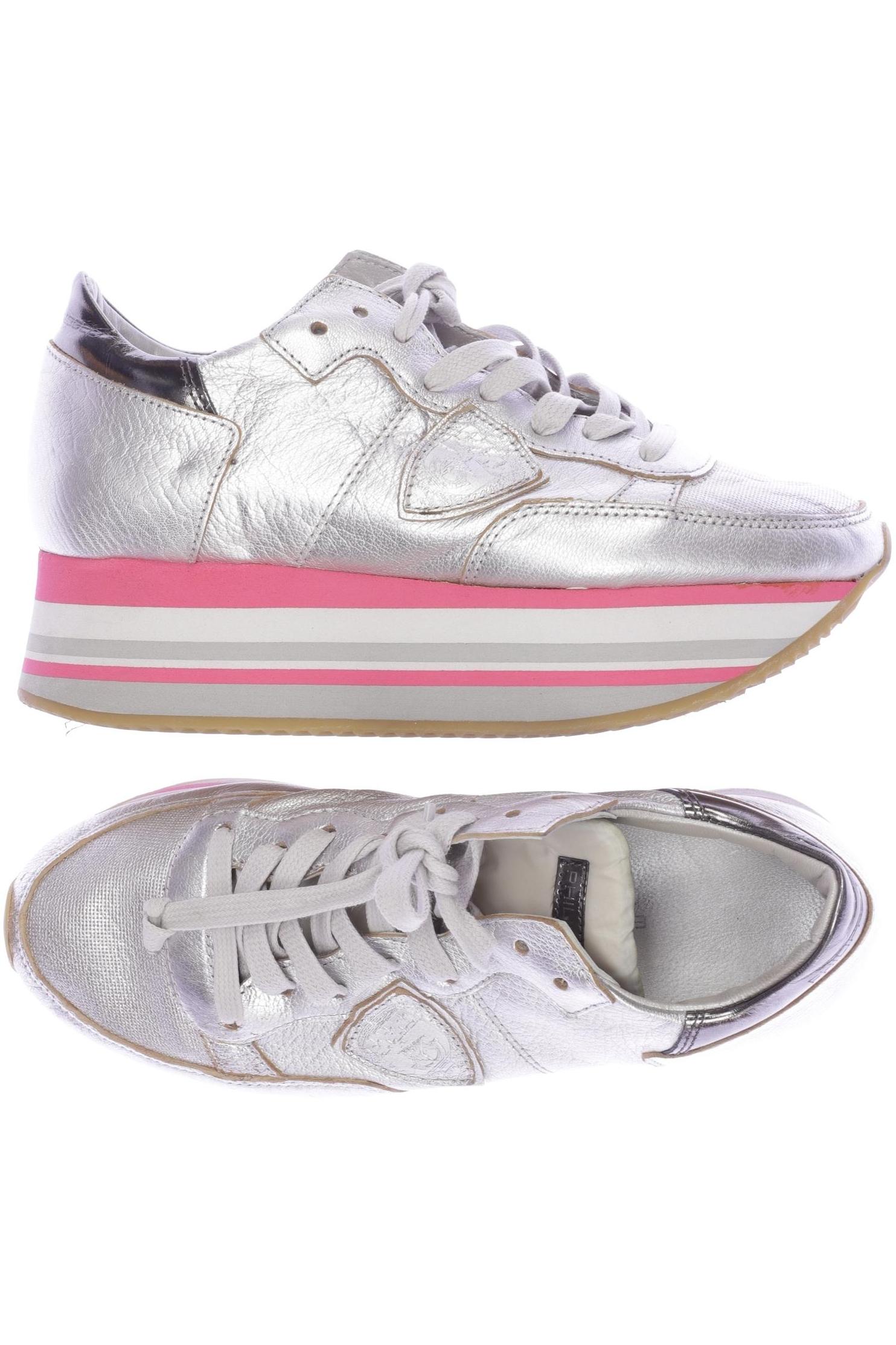 

Philippe Model Damen Sneakers, silber, Gr. 36