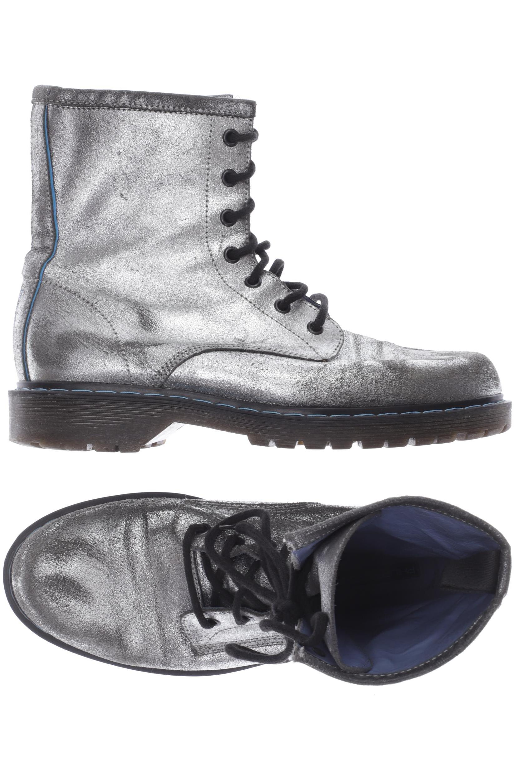 

Philippe Model Damen Stiefelette, silber, Gr. 40
