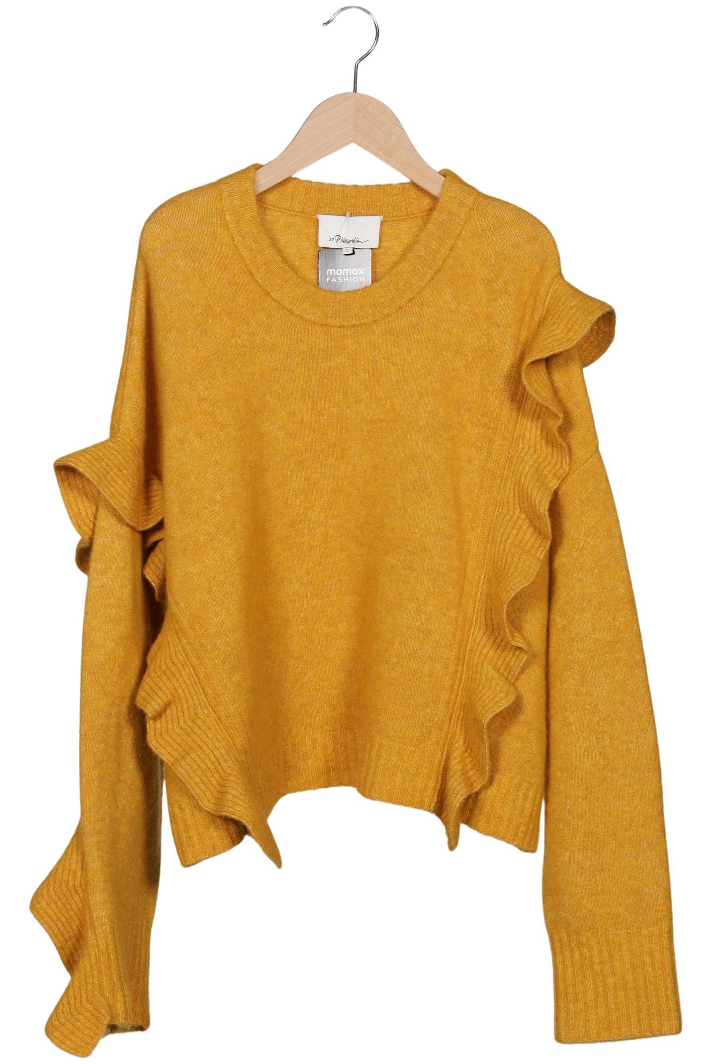 

Phillip Lim Damen Pullover, gelb, Gr. 42