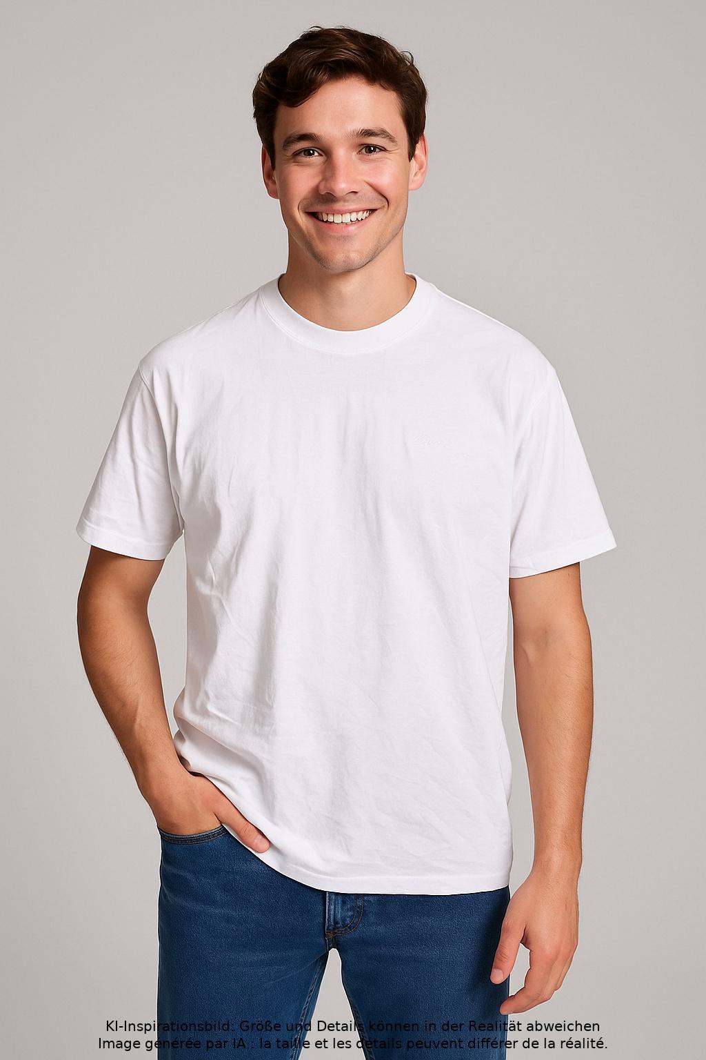 

Phillip Lim Herren T-Shirt, weiß, Gr. 46