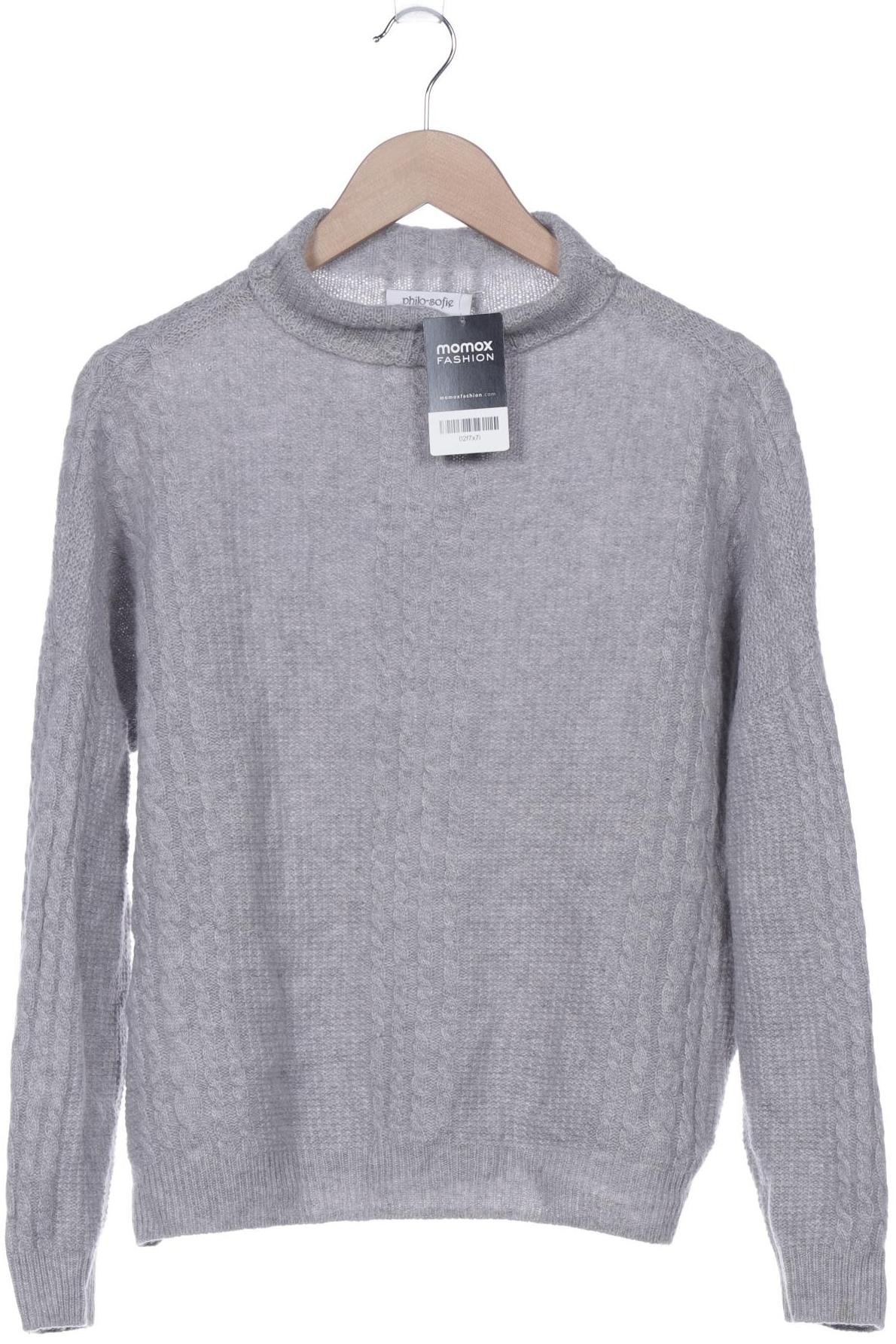 

philo sofie Damen Pullover, grau, Gr. 38