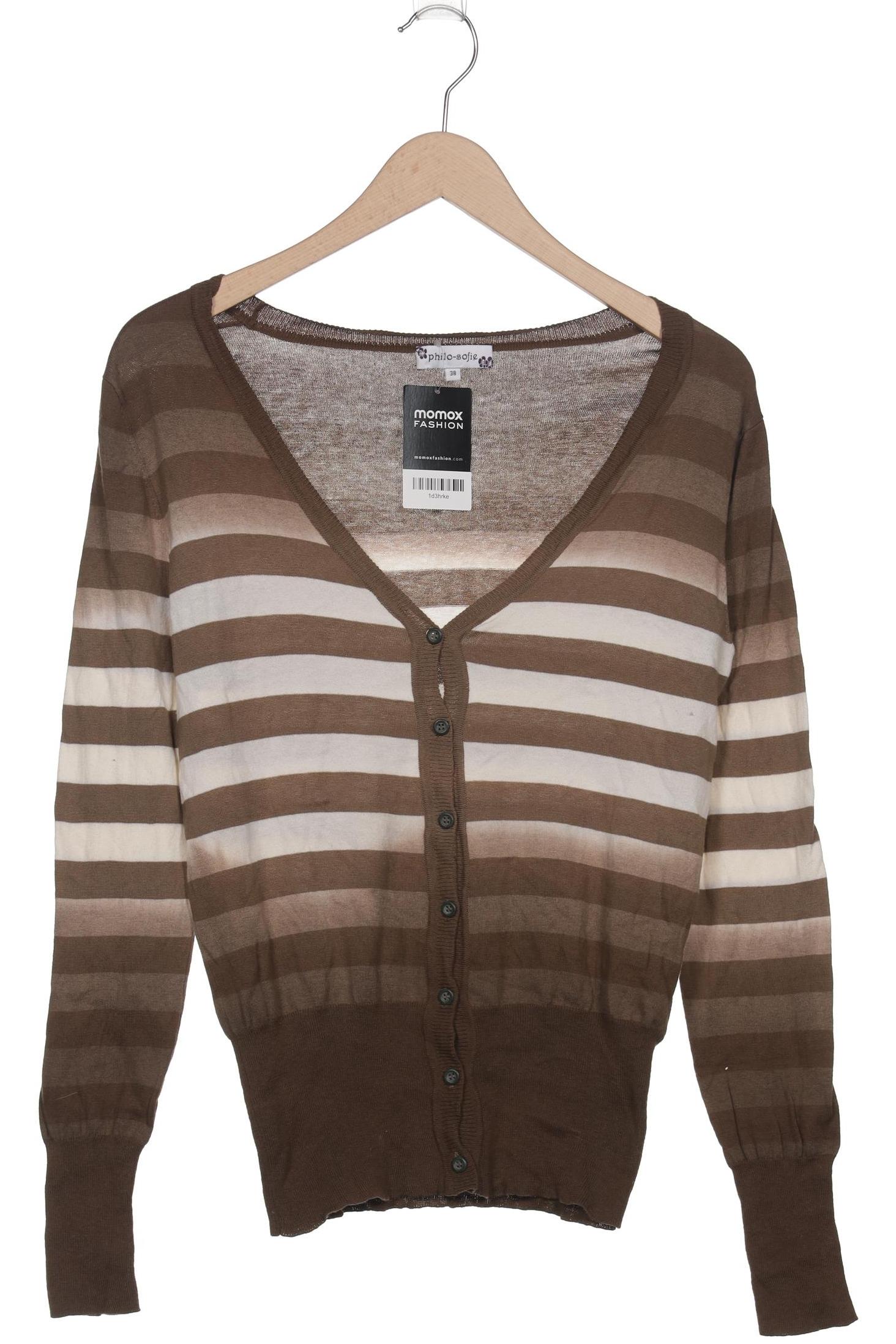 

philo sofie Damen Strickjacke, braun, Gr. 38