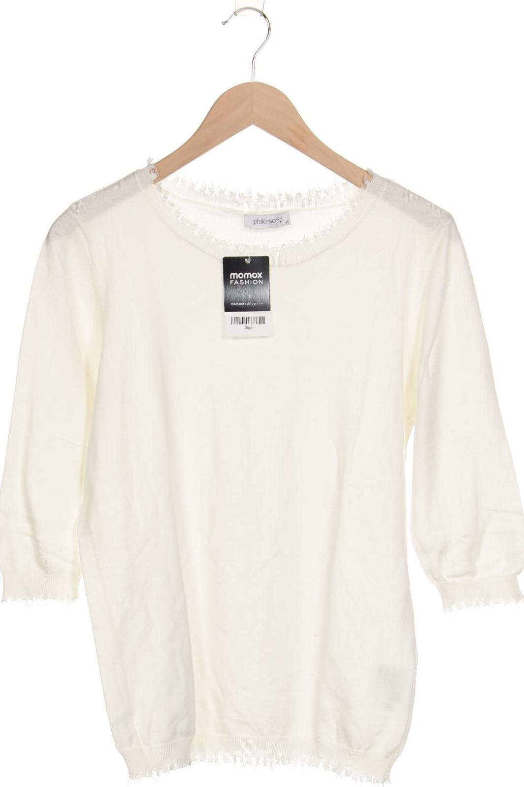 

philo sofie Damen Pullover, cremeweiß, Gr. 40