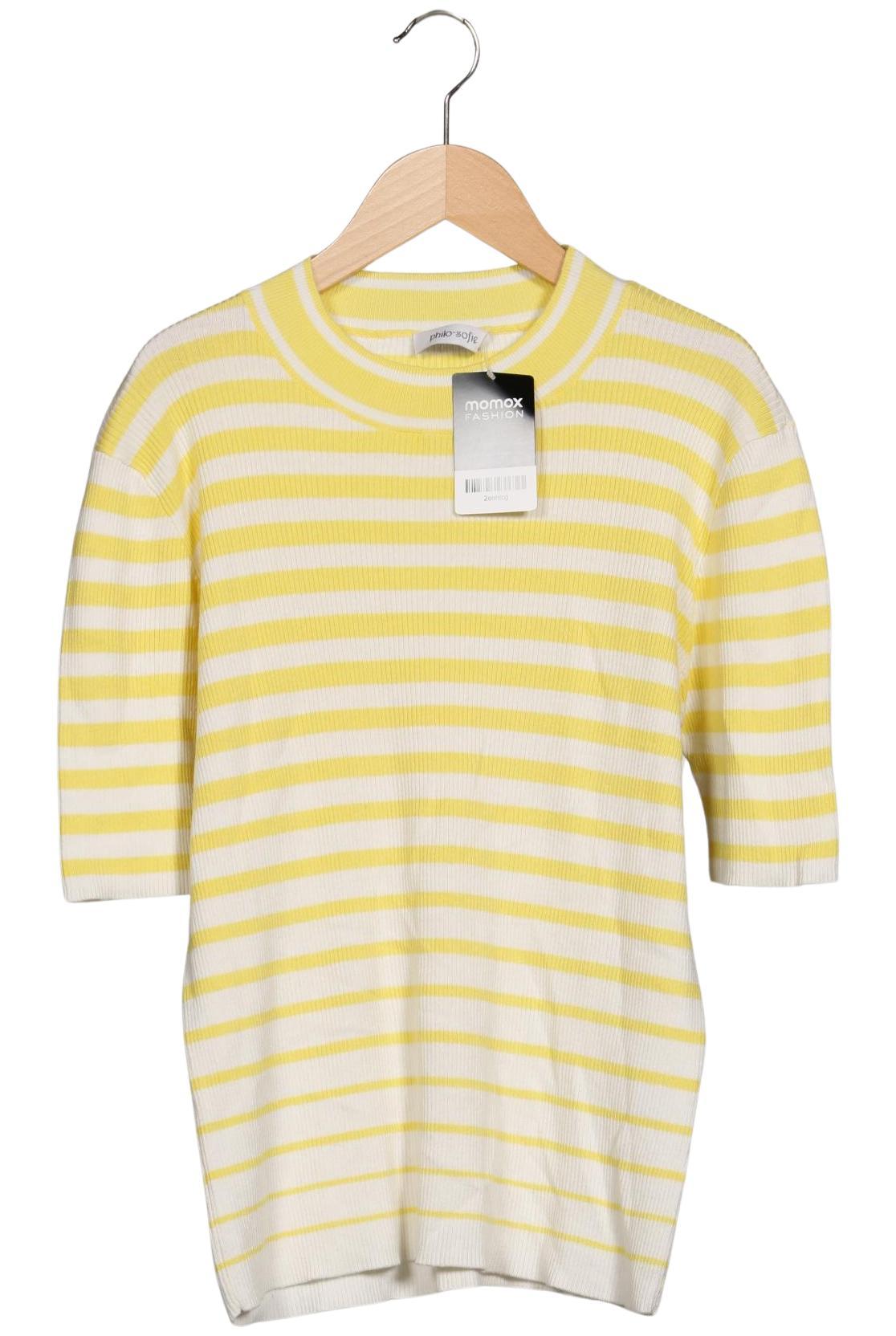 

philo sofie Damen Pullover, gelb, Gr. 40
