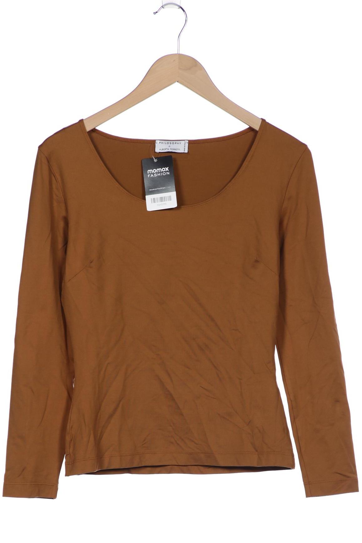 

PHILOSOPHY DI ALBERTA FERRETTI Damen Langarmshirt, braun