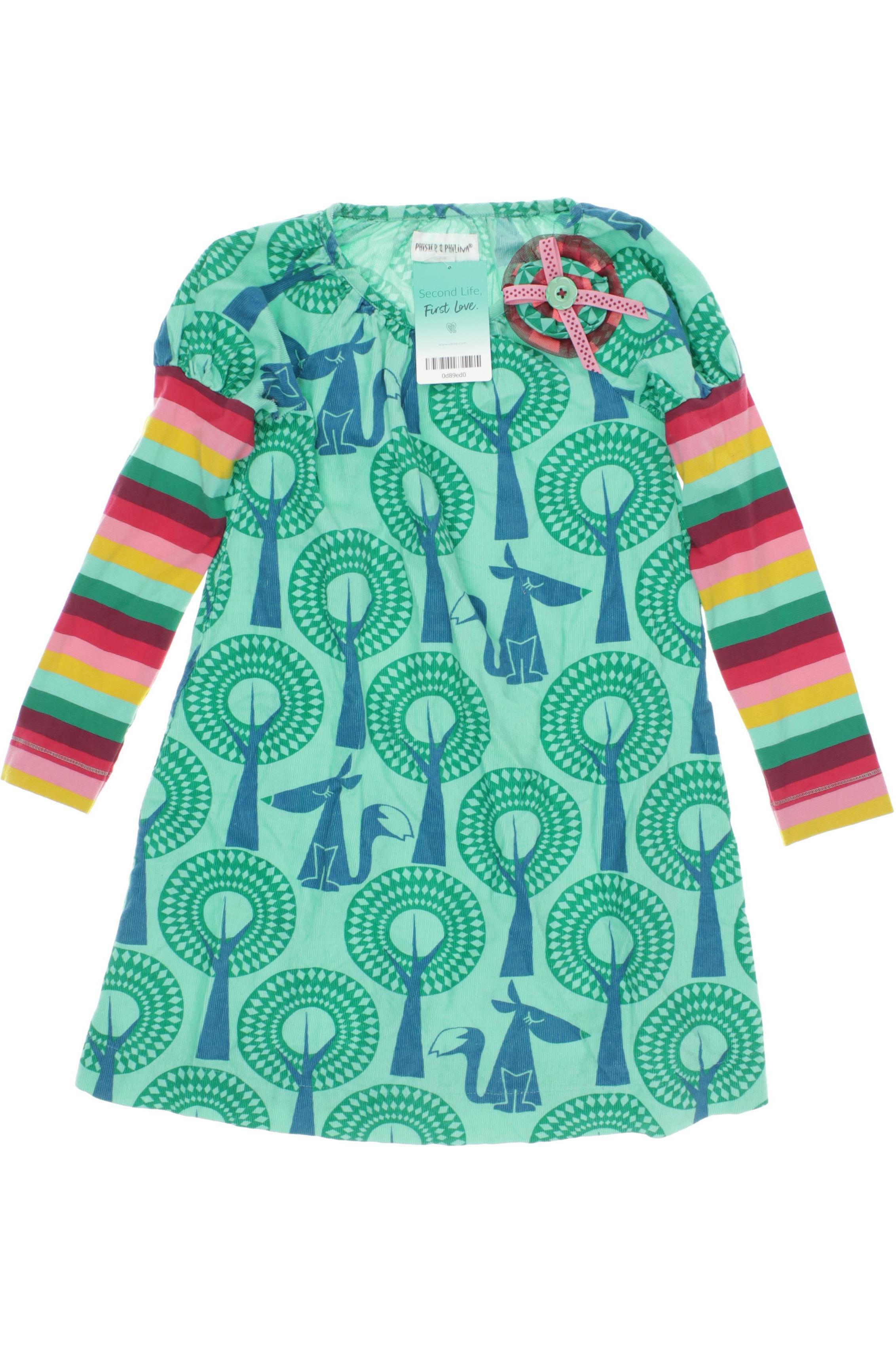 

Phister & Philina Mädchen Kleid, grün, Gr. 110