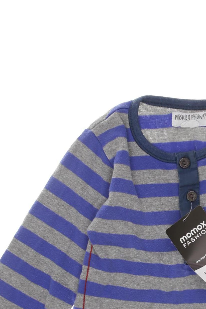 Thumbnail - Phister &amp; Philina Herren Langarmshirt, blau, Gr. 110
