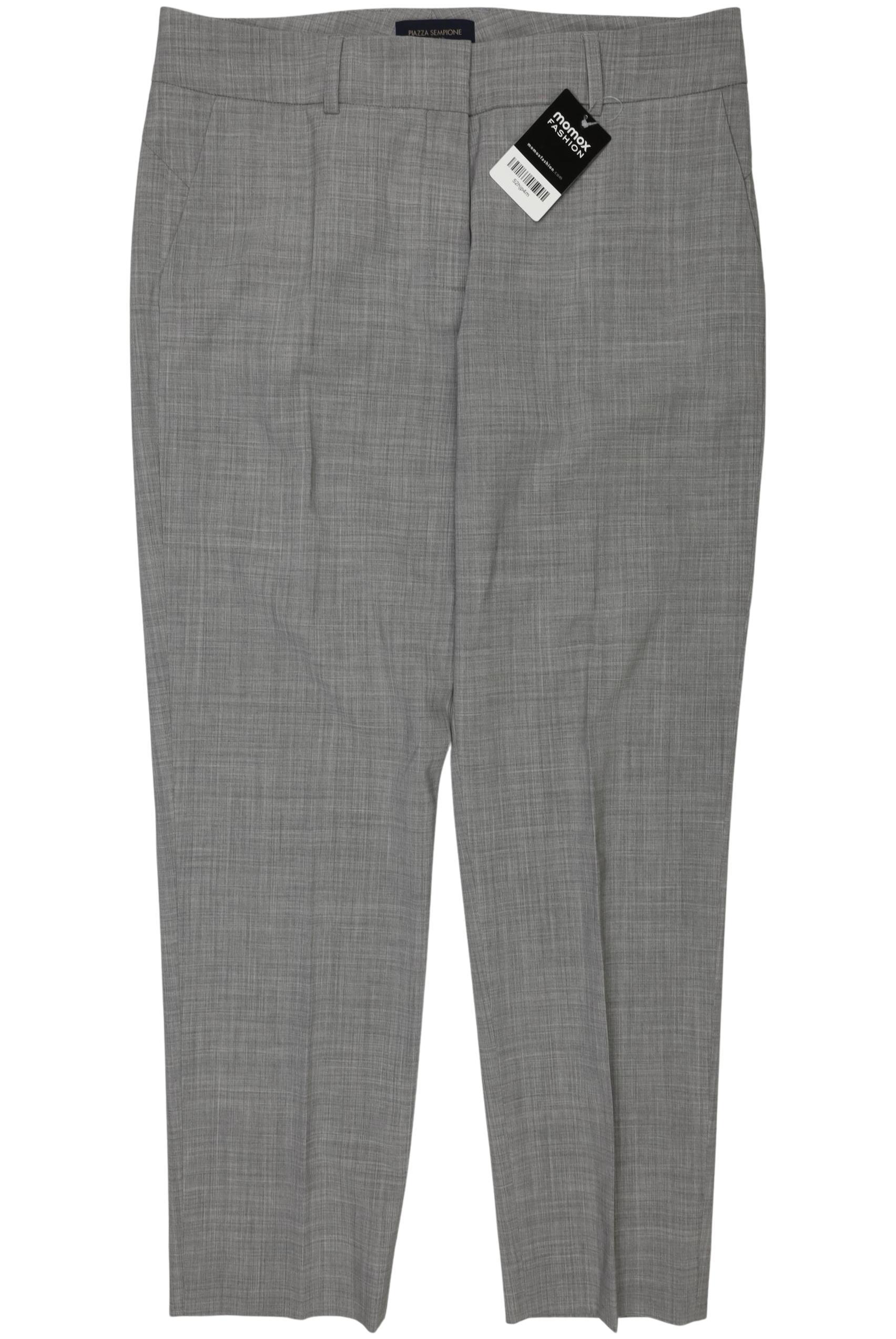 

Piazza Sempione Damen Stoffhose, grau, Gr. 46