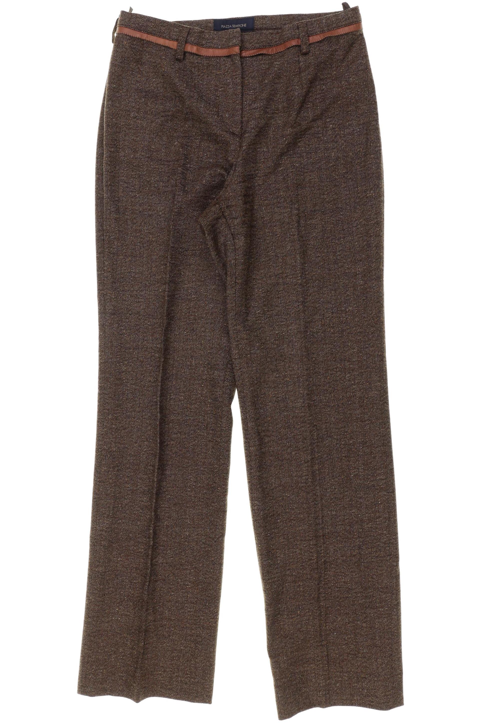 

Piazza Sempione Damen Stoffhose, braun, Gr. 40