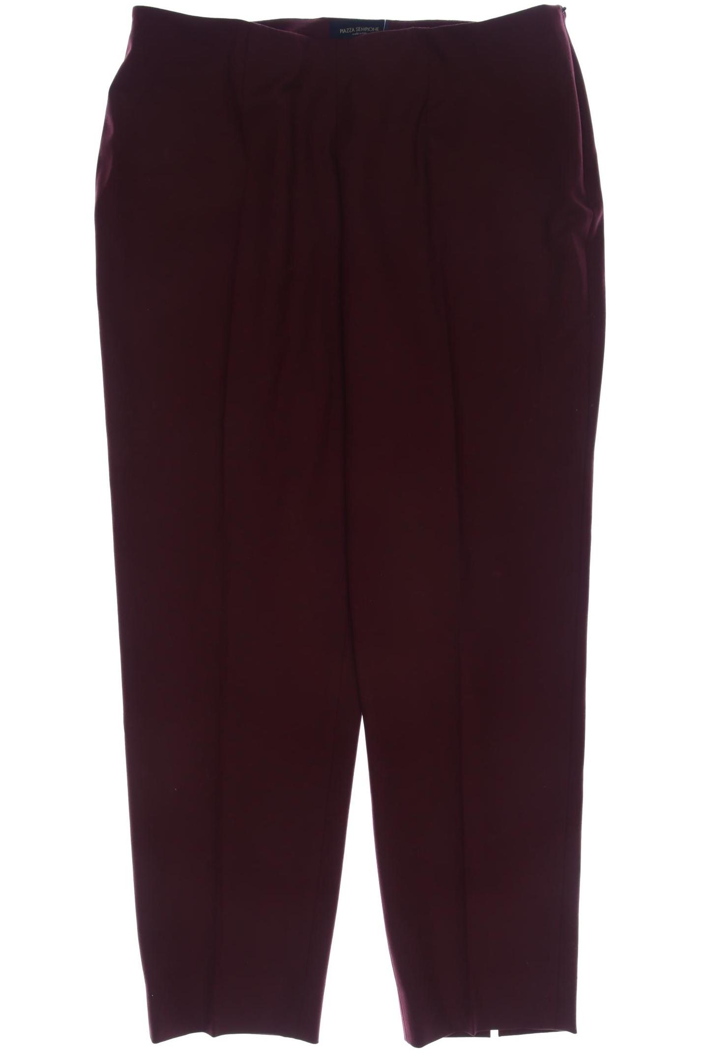 

Piazza Sempione Damen Stoffhose, bordeaux, Gr. 50