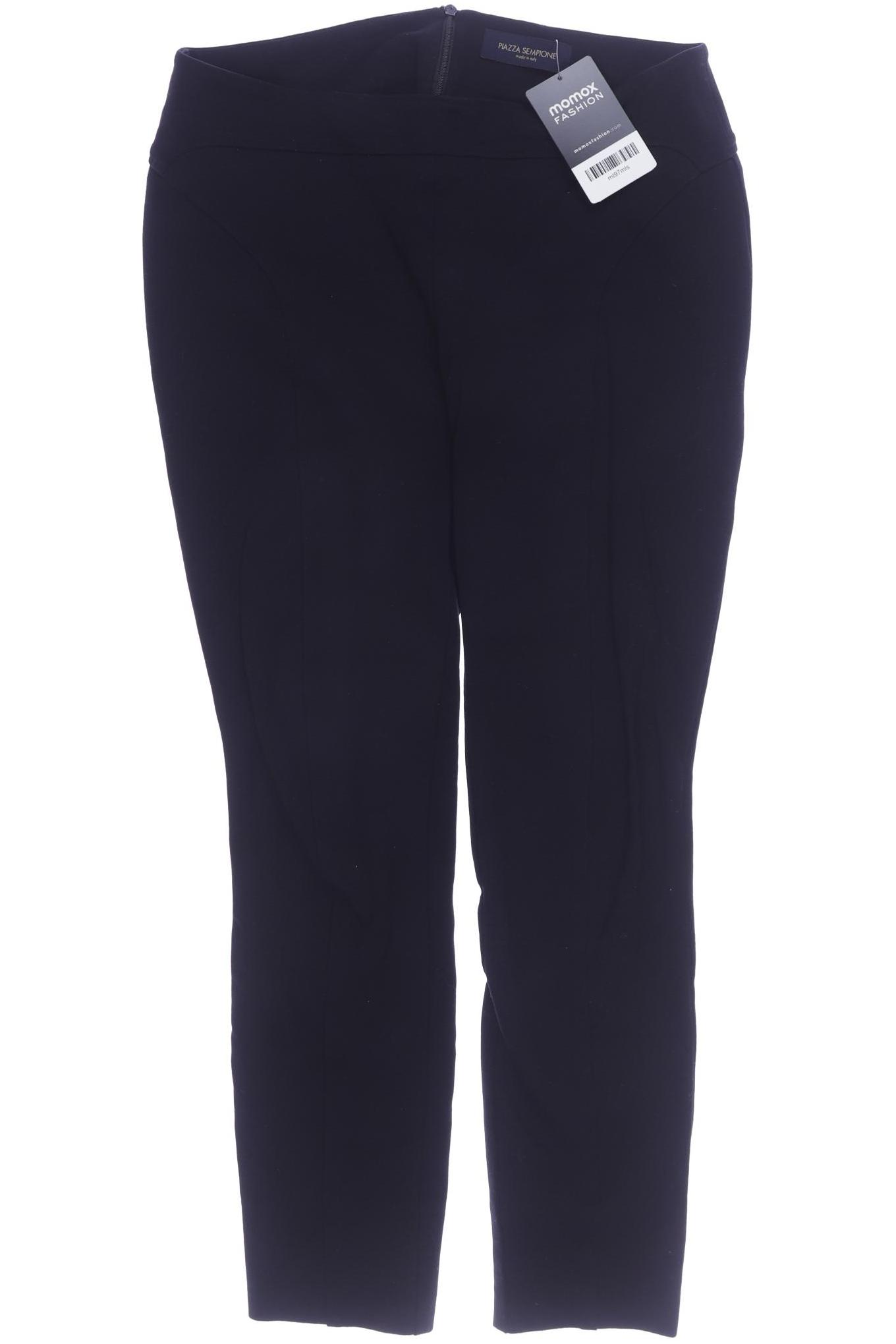 

Piazza Sempione Damen Stoffhose, schwarz, Gr. 28
