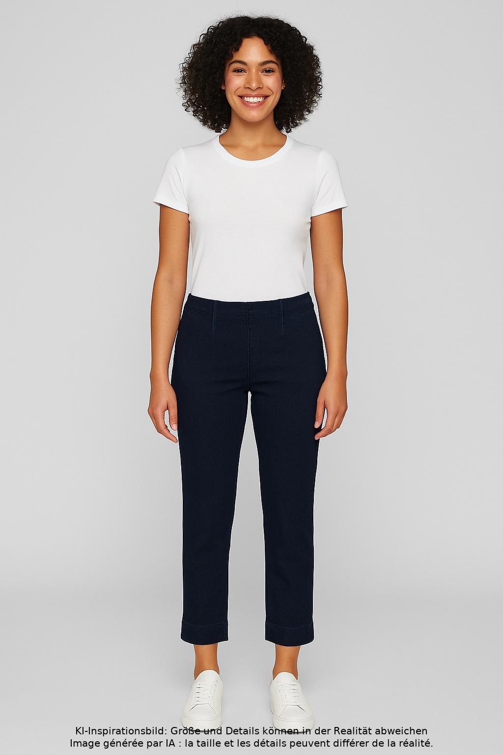 

Piazza Sempione Damen Jeans, marineblau, Gr. 40