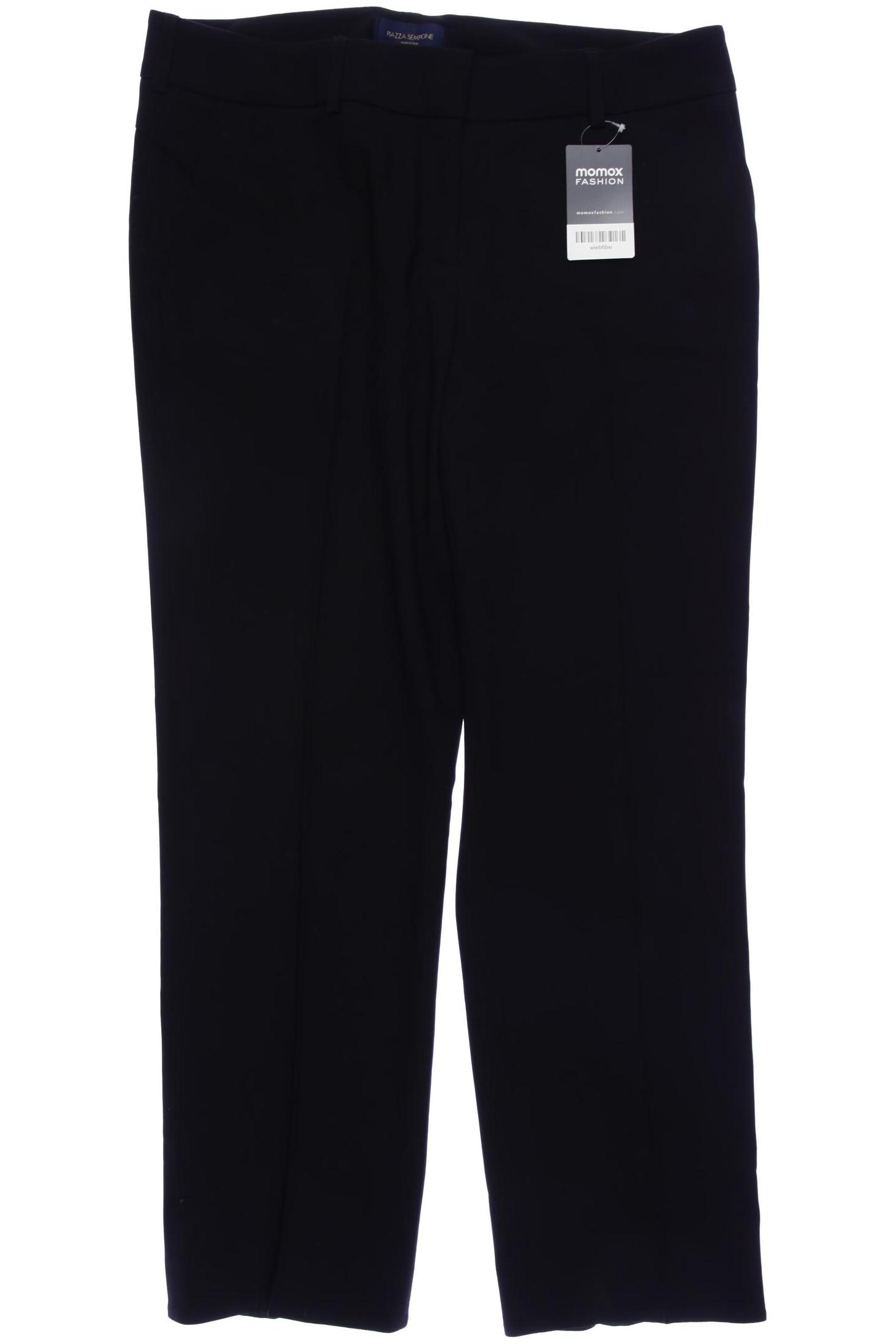 

Piazza Sempione Damen Stoffhose, schwarz, Gr. 48