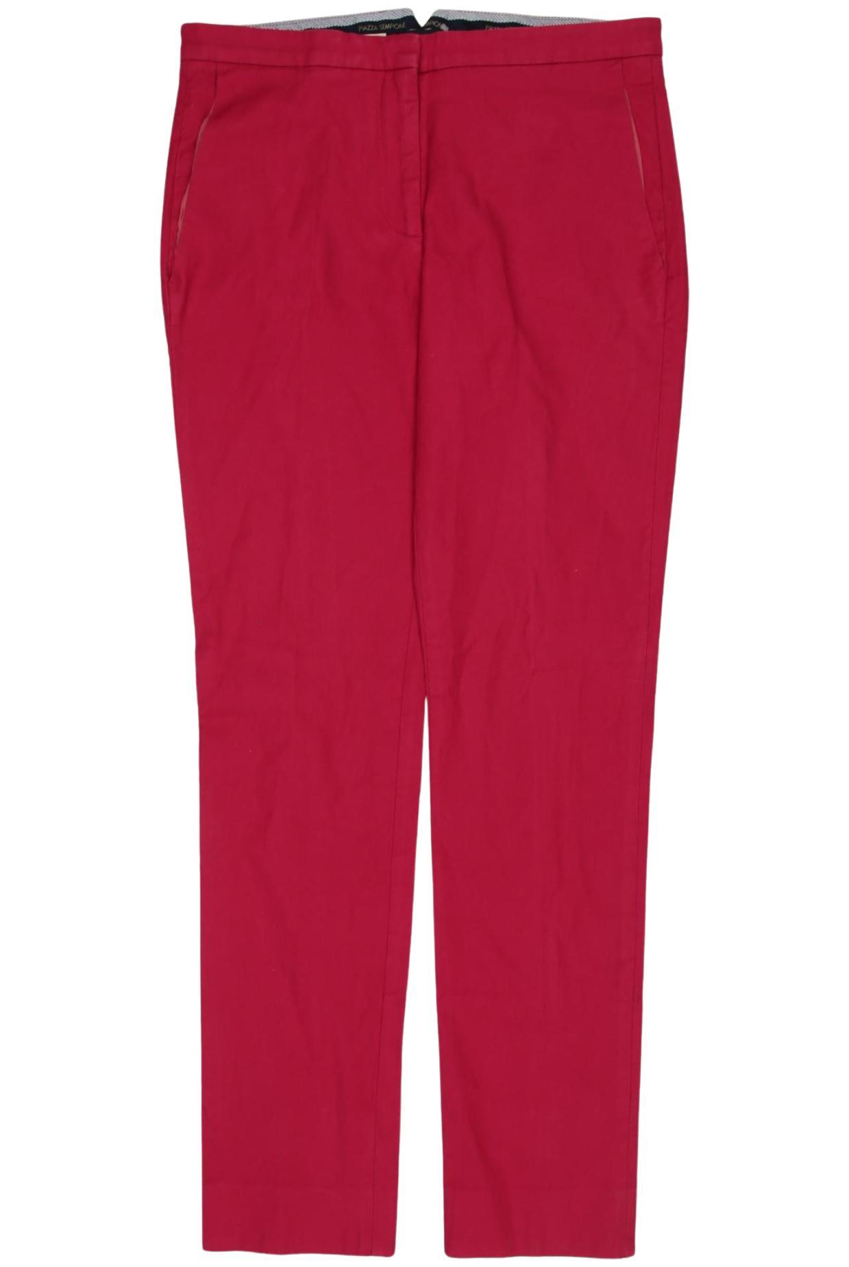 

Piazza Sempione Damen Stoffhose, rot, Gr. 38