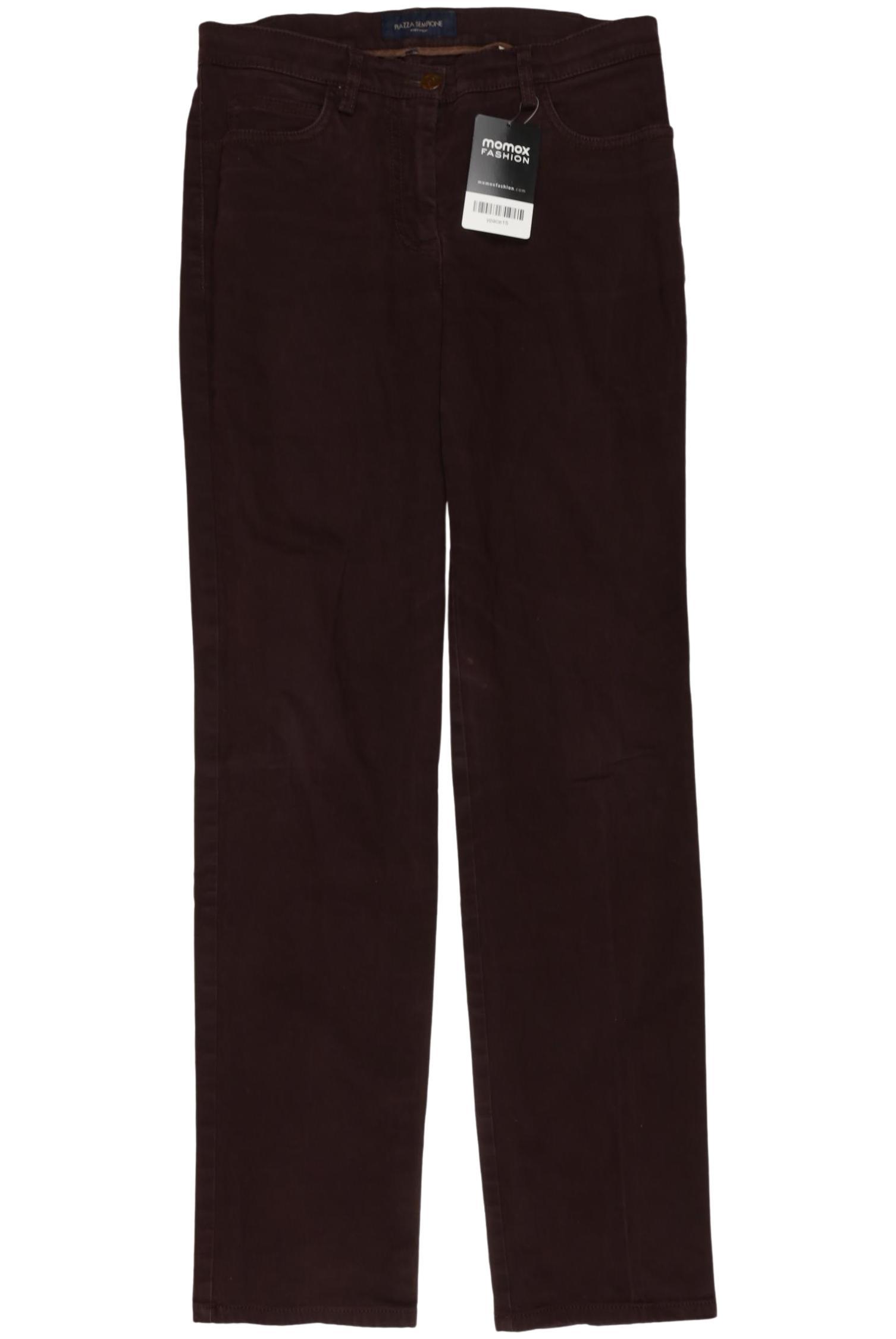 

Piazza Sempione Damen Jeans, bordeaux, Gr. 38