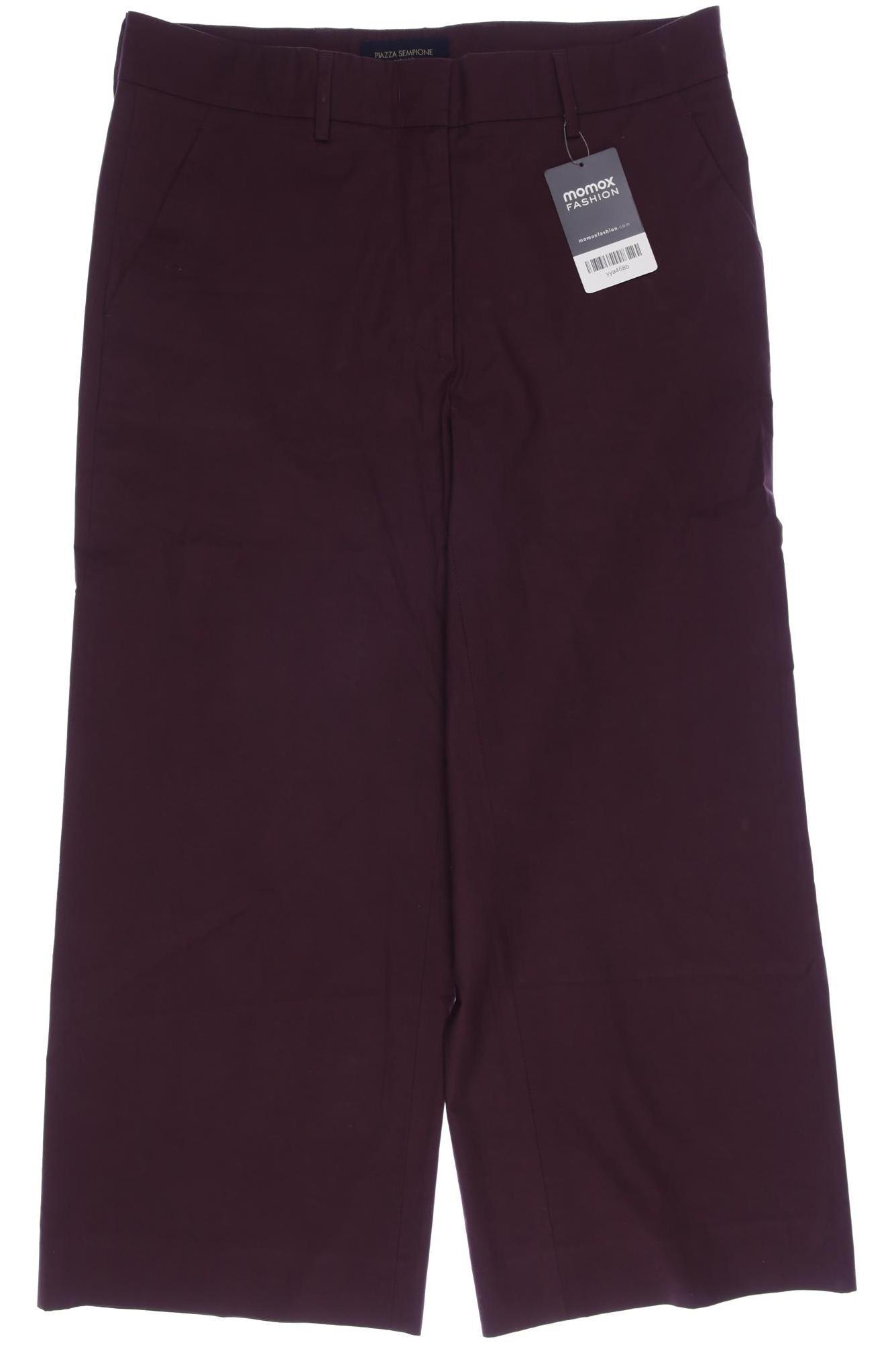 

Piazza Sempione Damen Stoffhose, bordeaux, Gr. 40