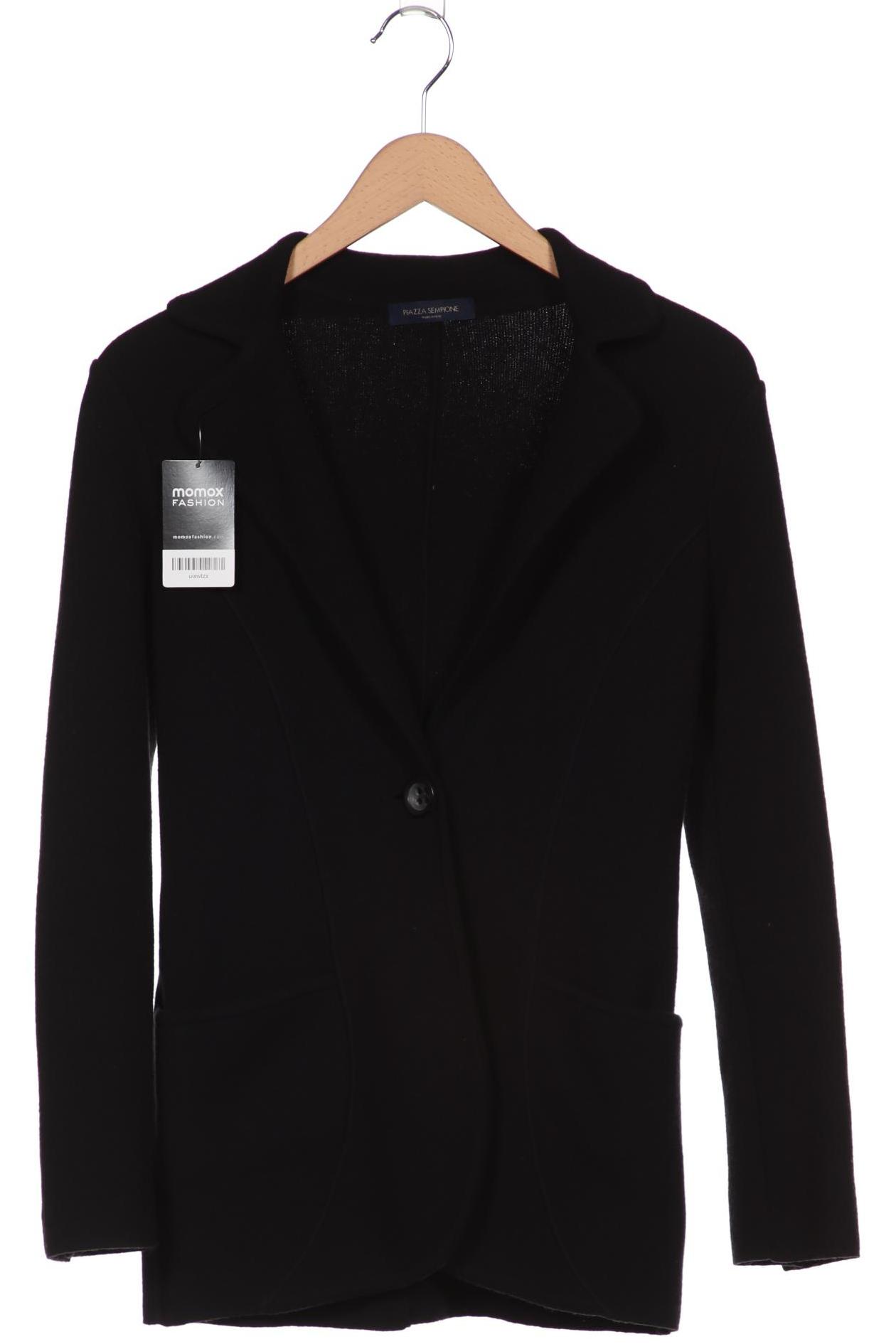 

Piazza Sempione Damen Strickjacke, schwarz, Gr. 40