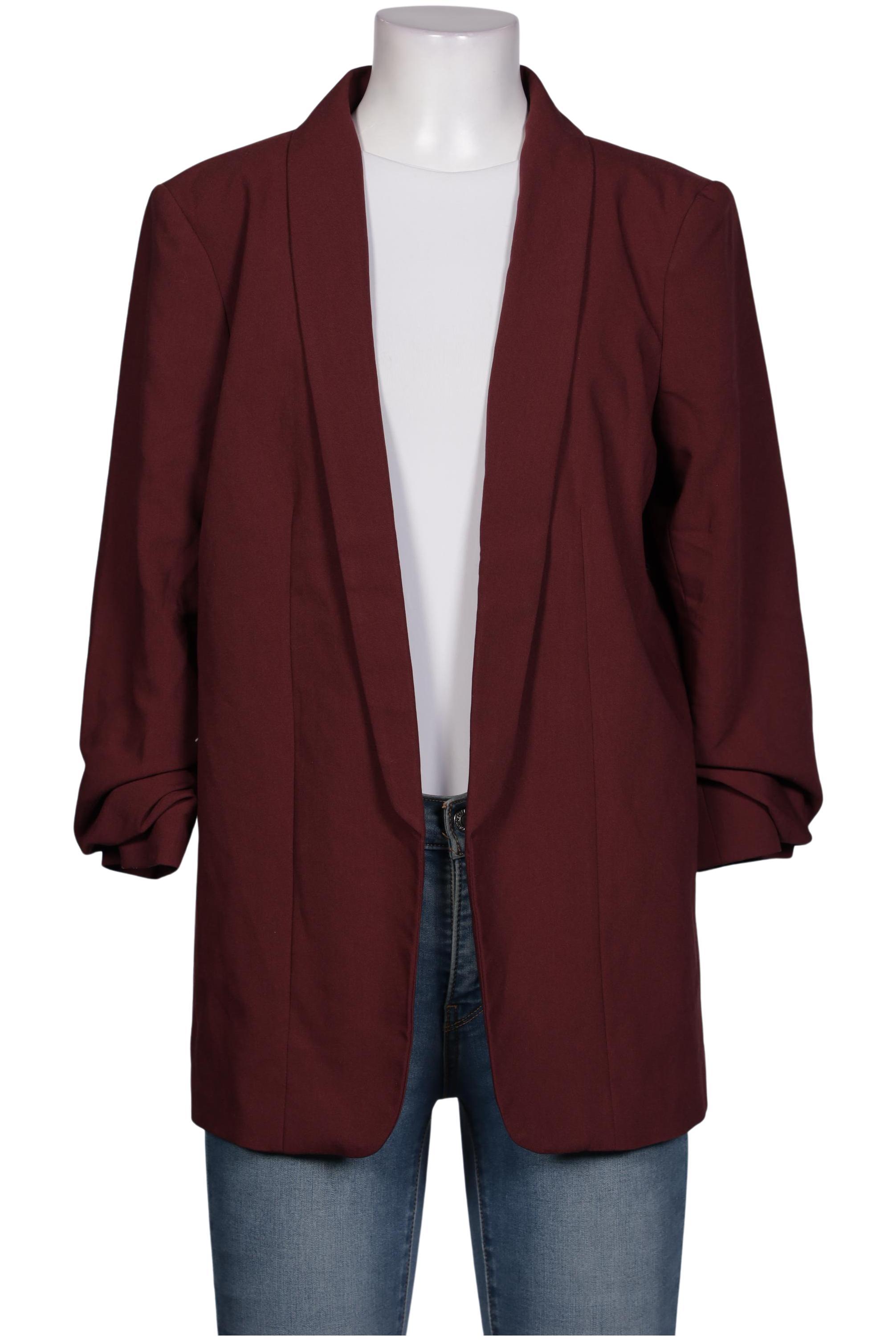

pieces Damen Blazer, bordeaux, Gr. 42