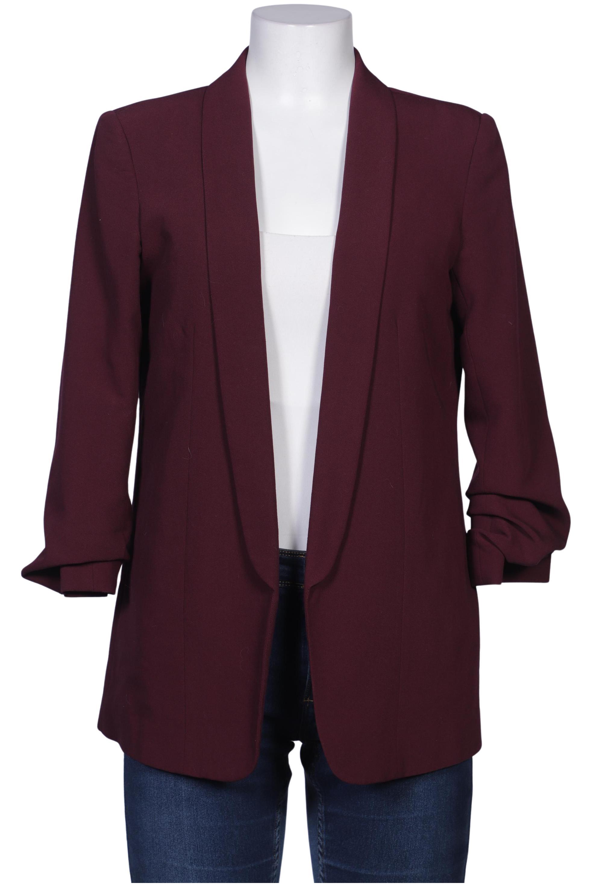 

pieces Damen Blazer, bordeaux, Gr. 38