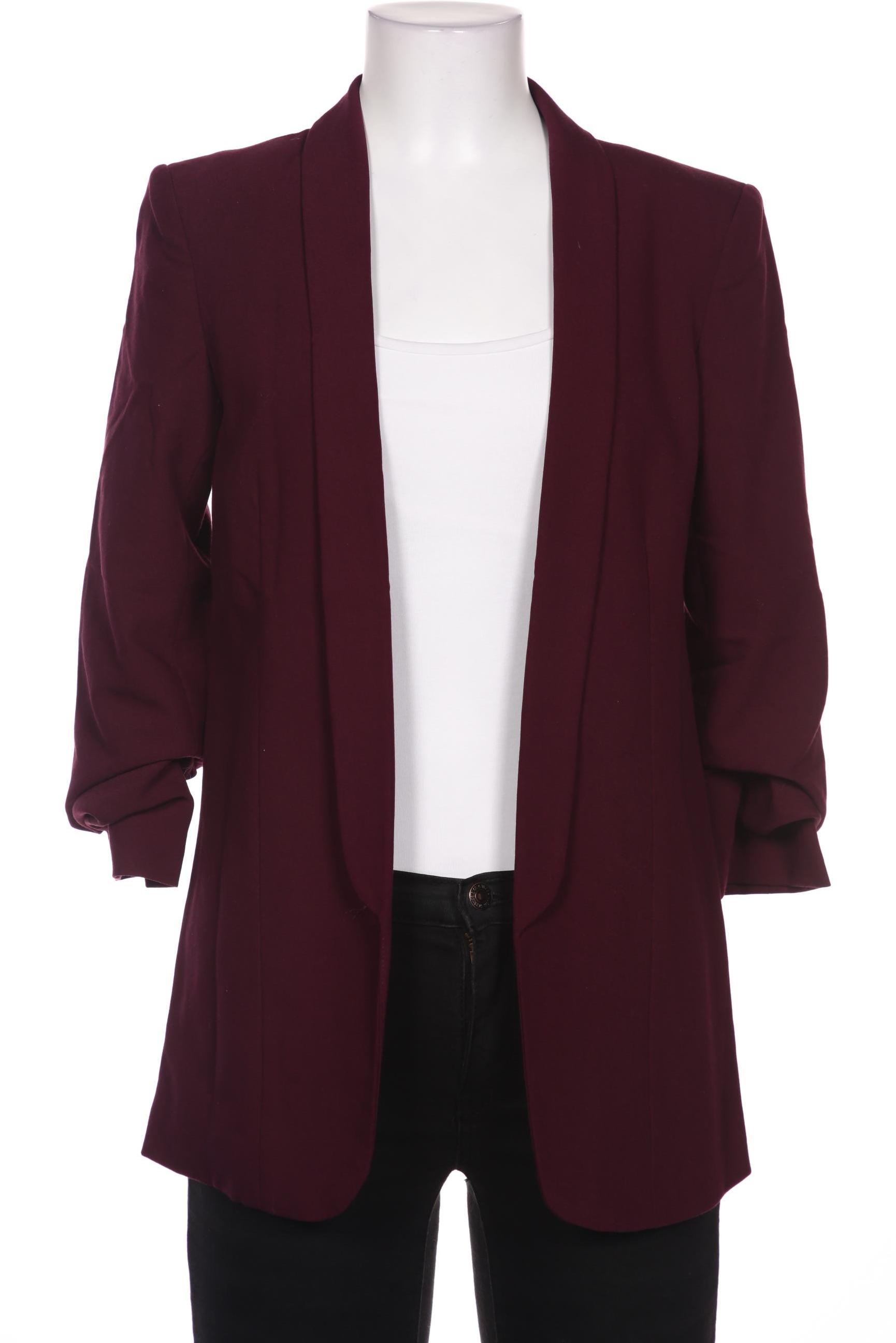

pieces Damen Blazer, bordeaux, Gr. 34