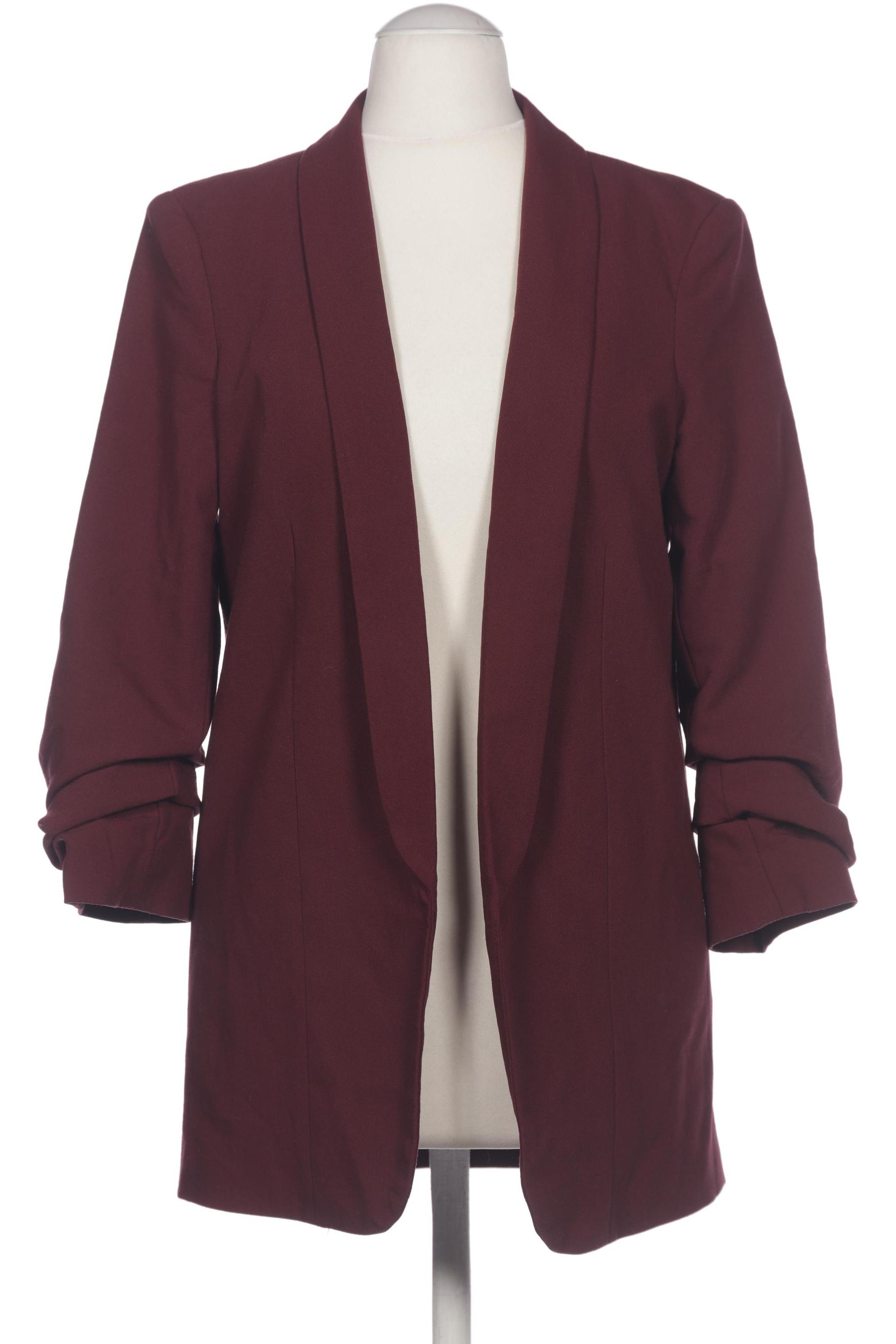 

pieces Damen Blazer, bordeaux, Gr. 34