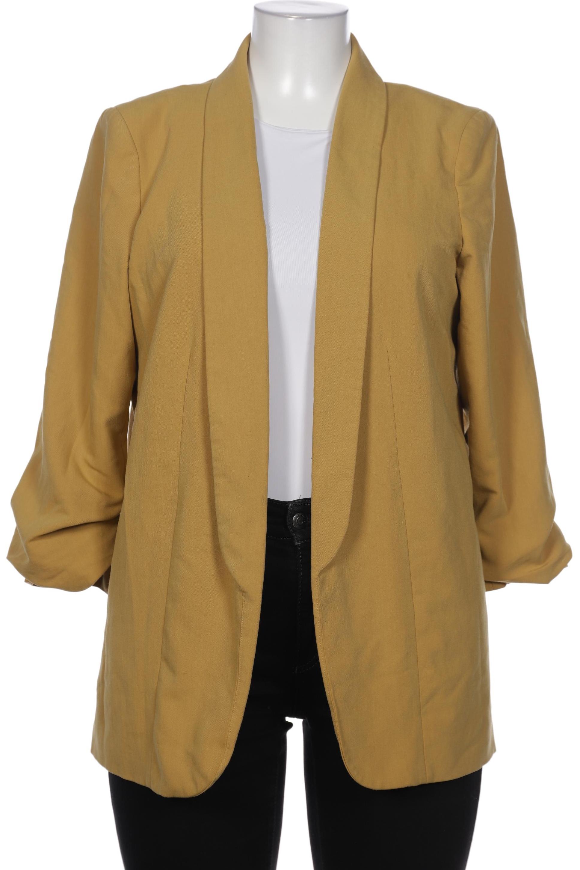 

pieces Damen Blazer, gelb, Gr. 44