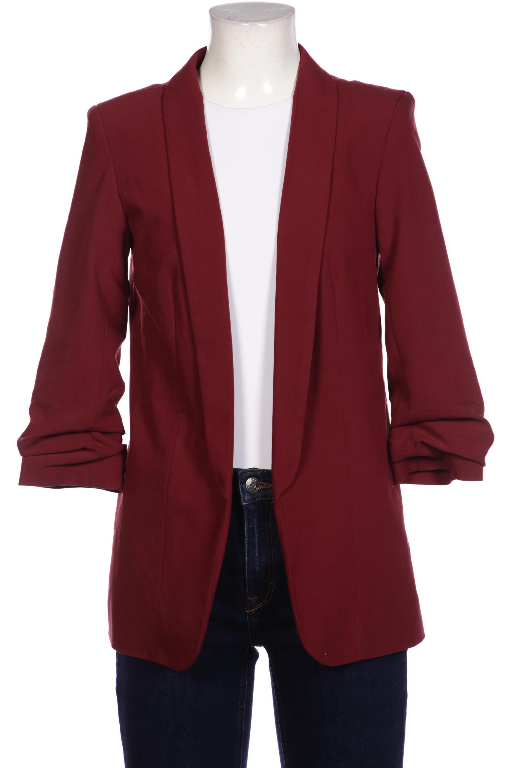 

pieces Damen Blazer, bordeaux, Gr. 34