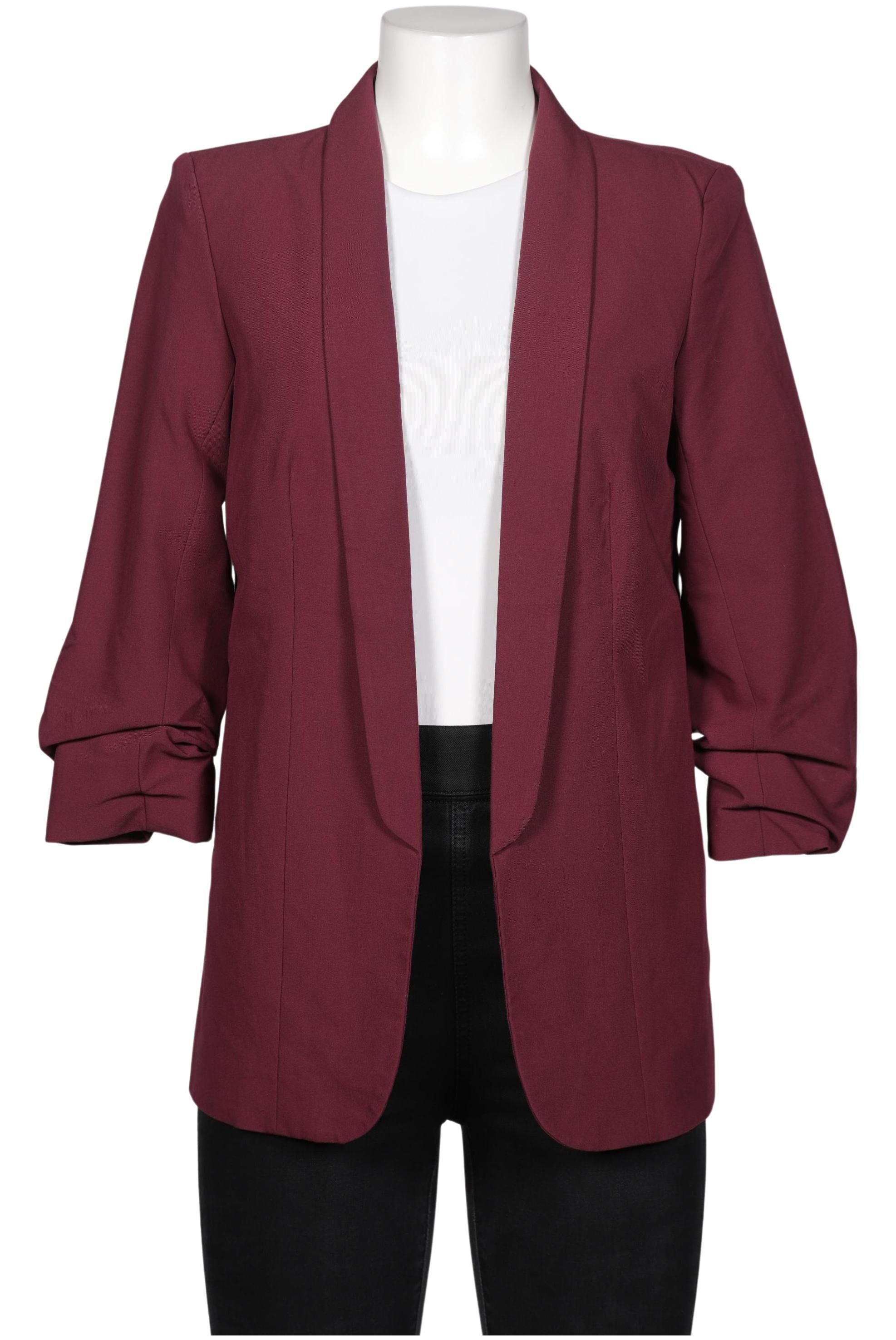 

pieces Damen Blazer, bordeaux, Gr. 38