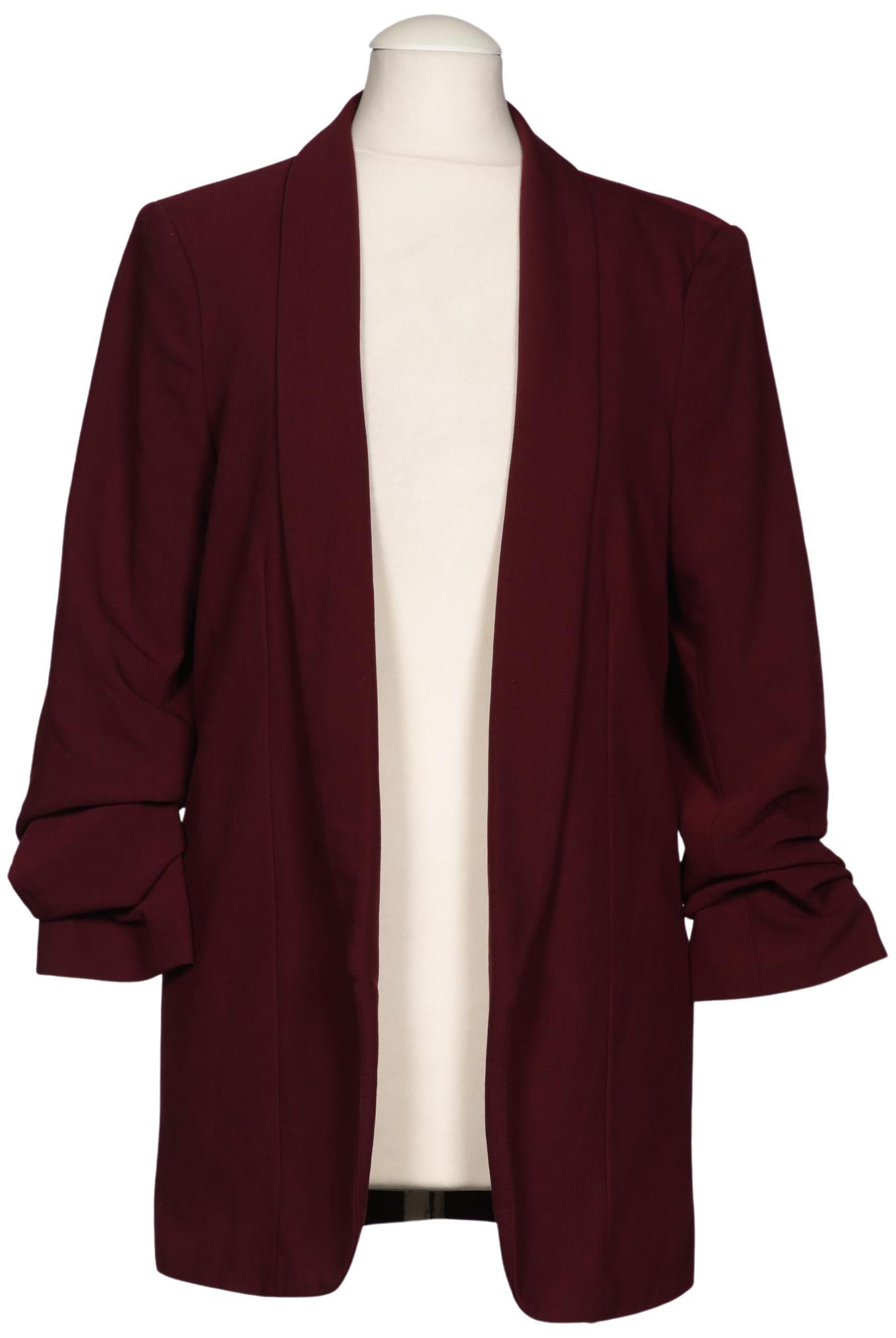 

pieces Damen Blazer, bordeaux, Gr. 34