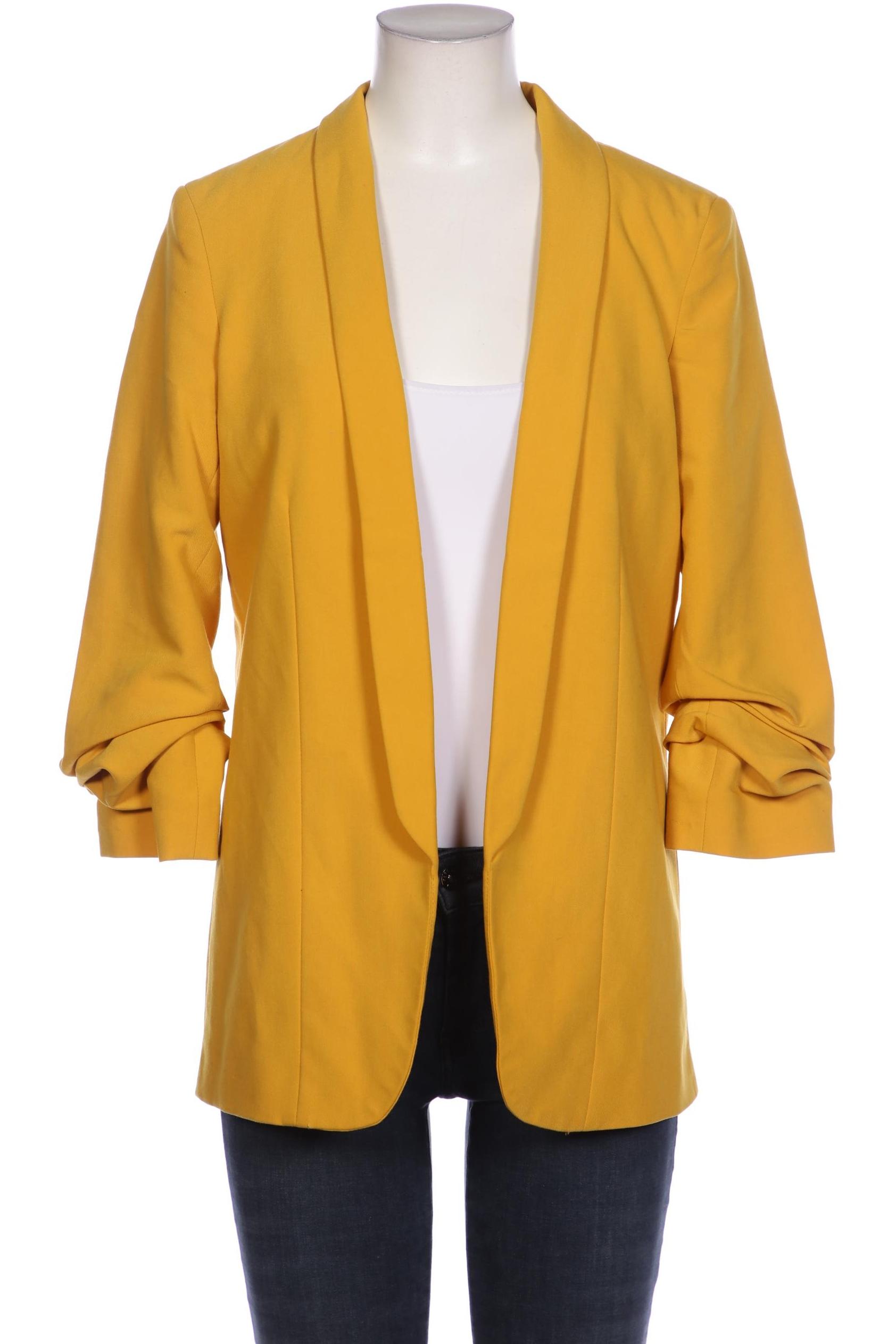 

pieces Damen Blazer, gelb, Gr. 36