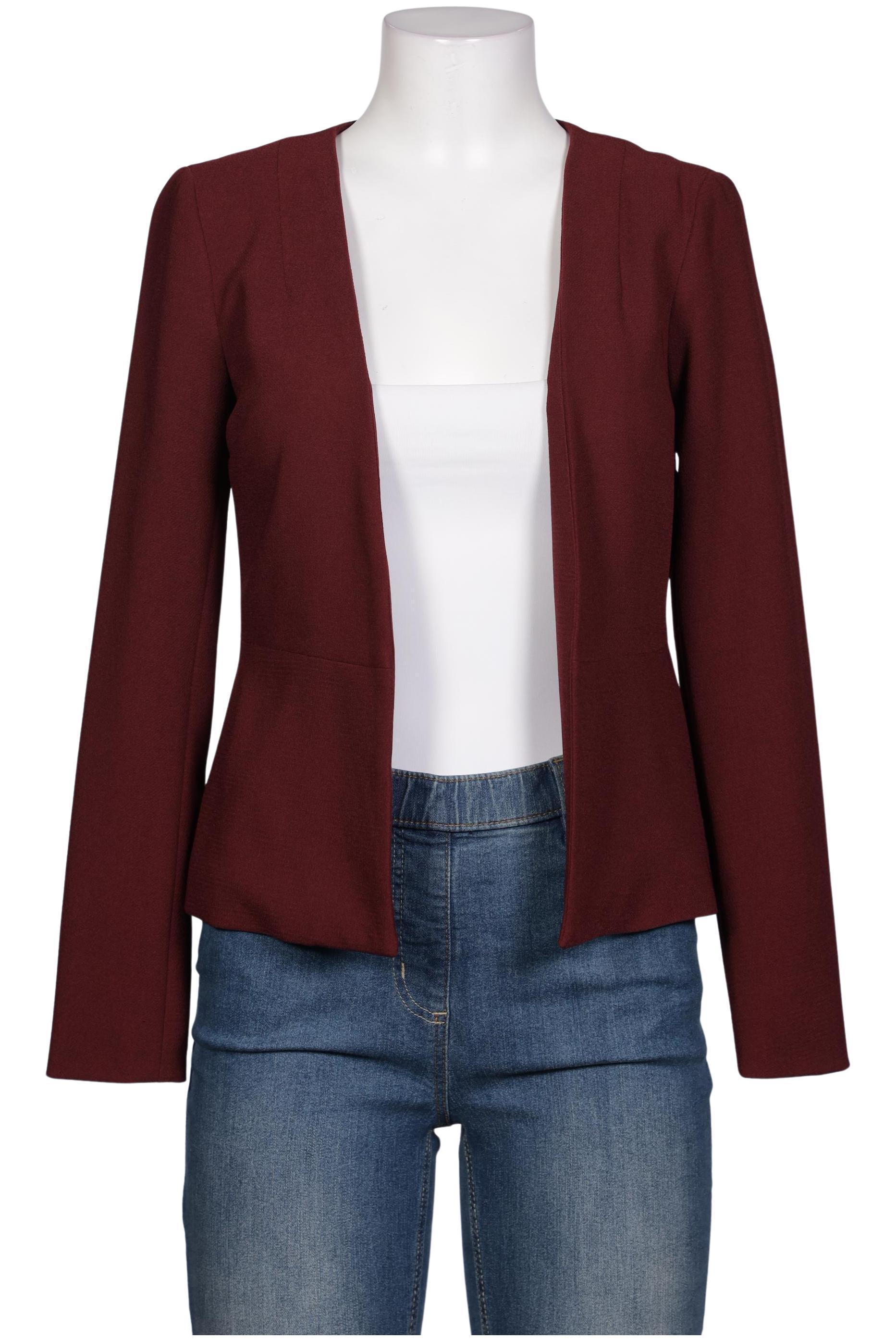 

pieces Damen Blazer, bordeaux, Gr. 36