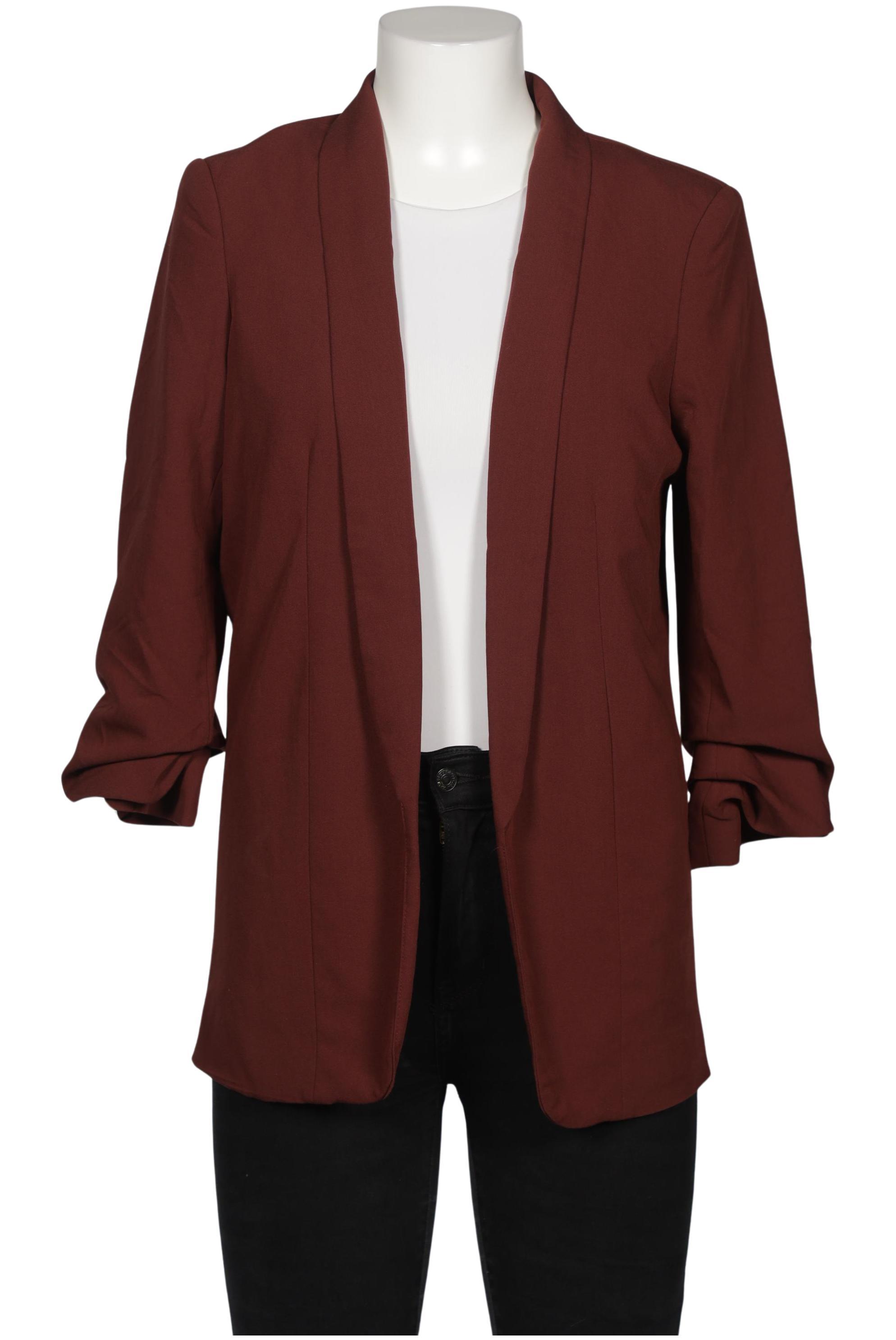 

pieces Damen Blazer, bordeaux, Gr. 38