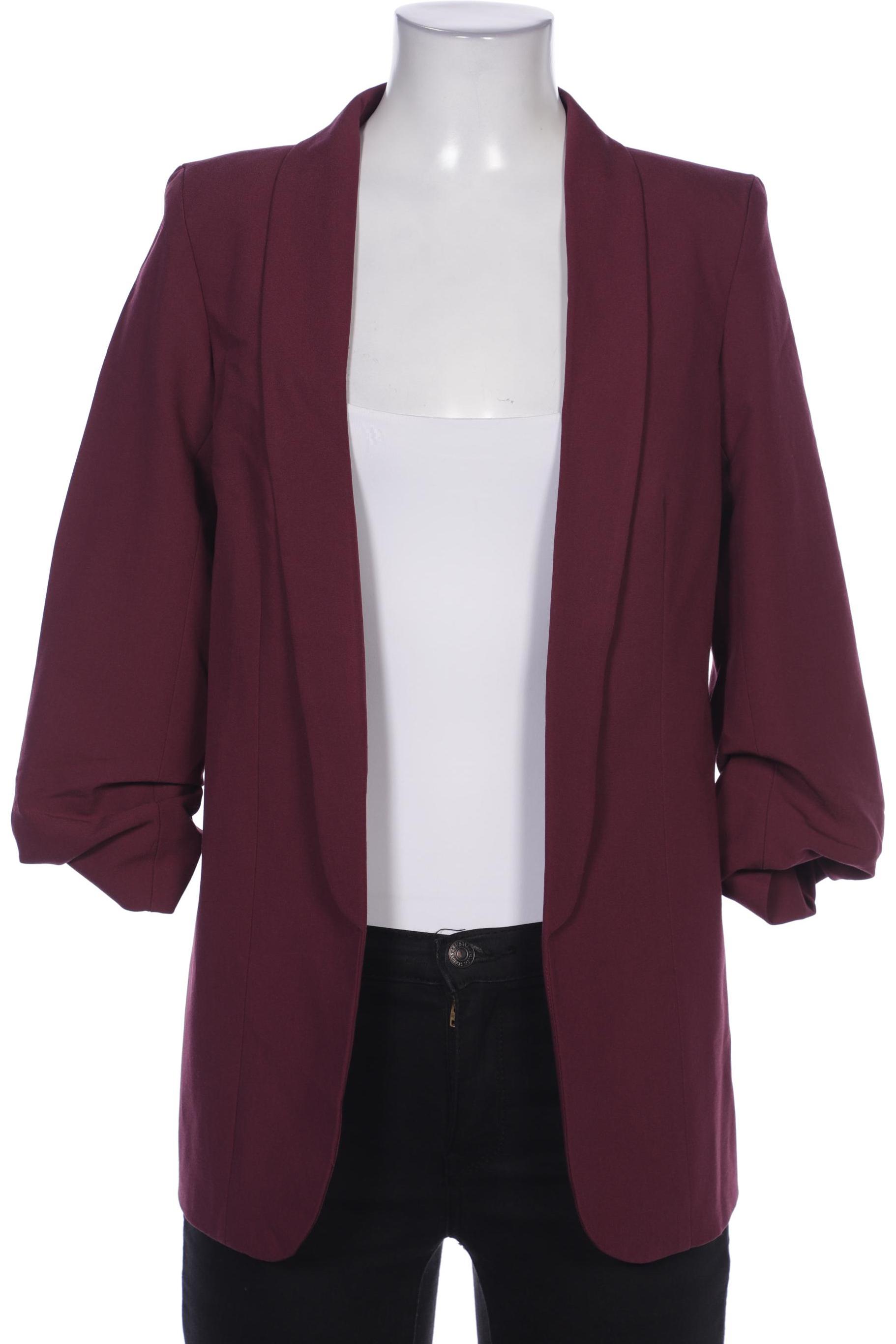 

pieces Damen Blazer, bordeaux, Gr. 34