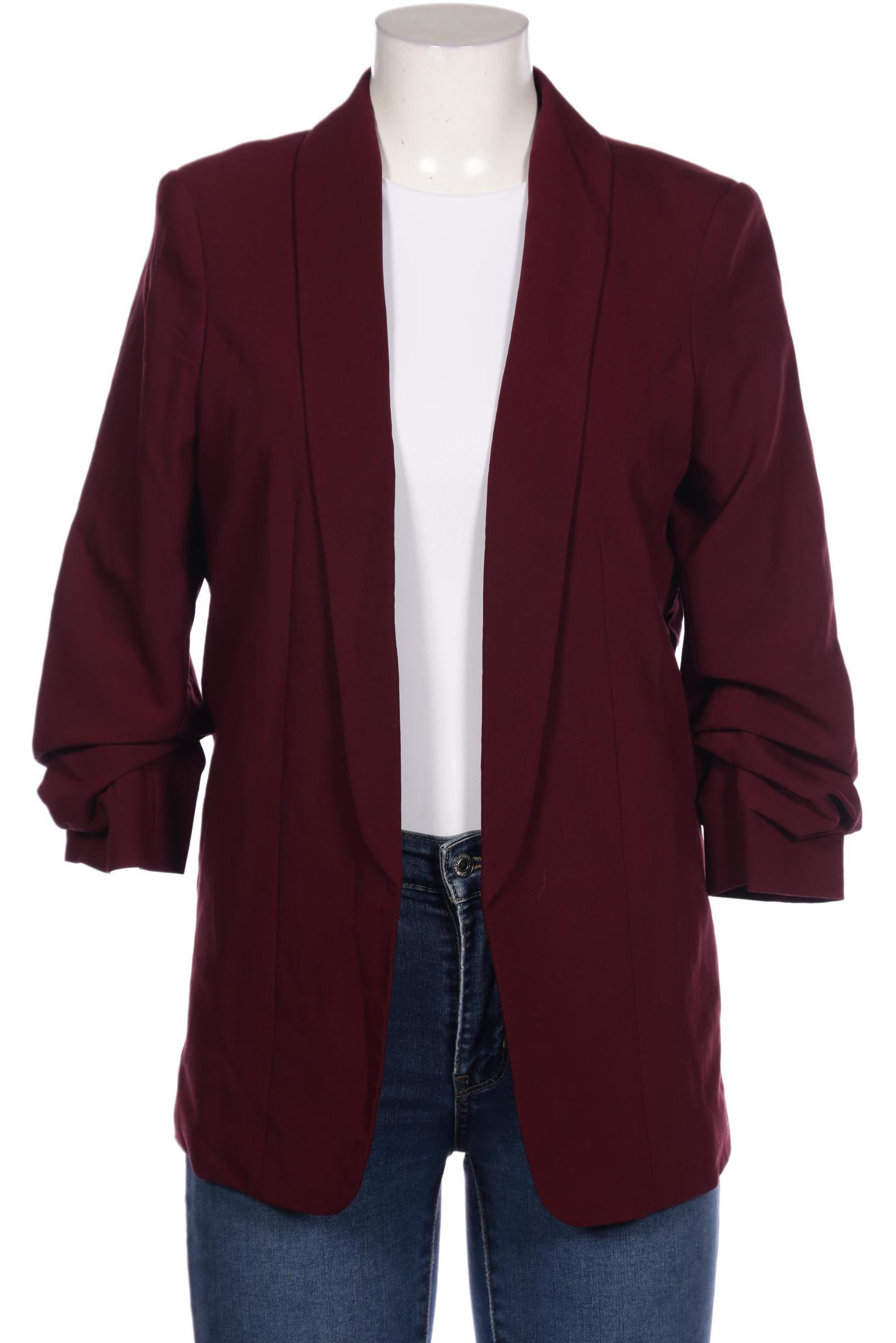 

pieces Damen Blazer, bordeaux, Gr. 38