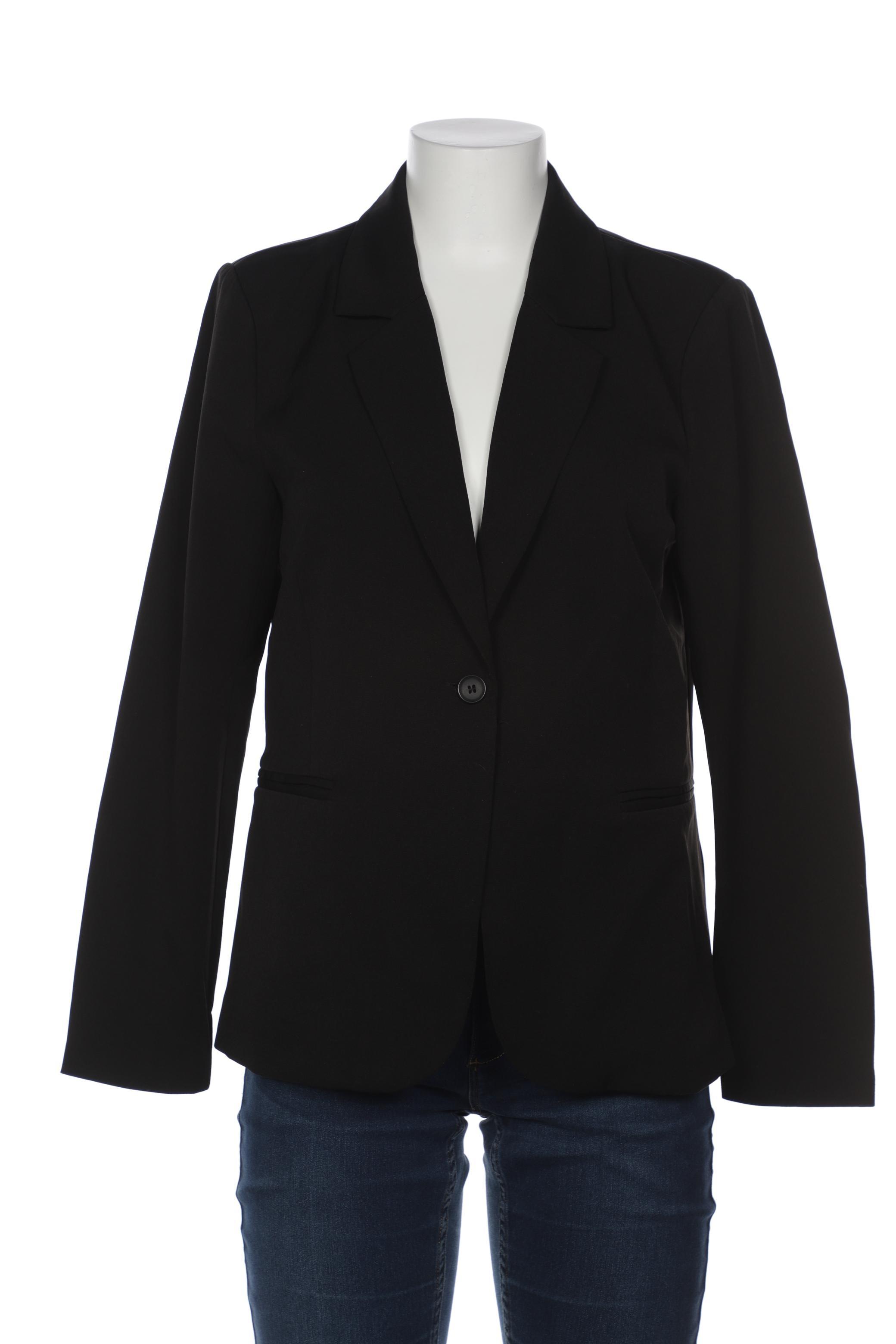 

pieces Damen Blazer, schwarz, Gr. 38
